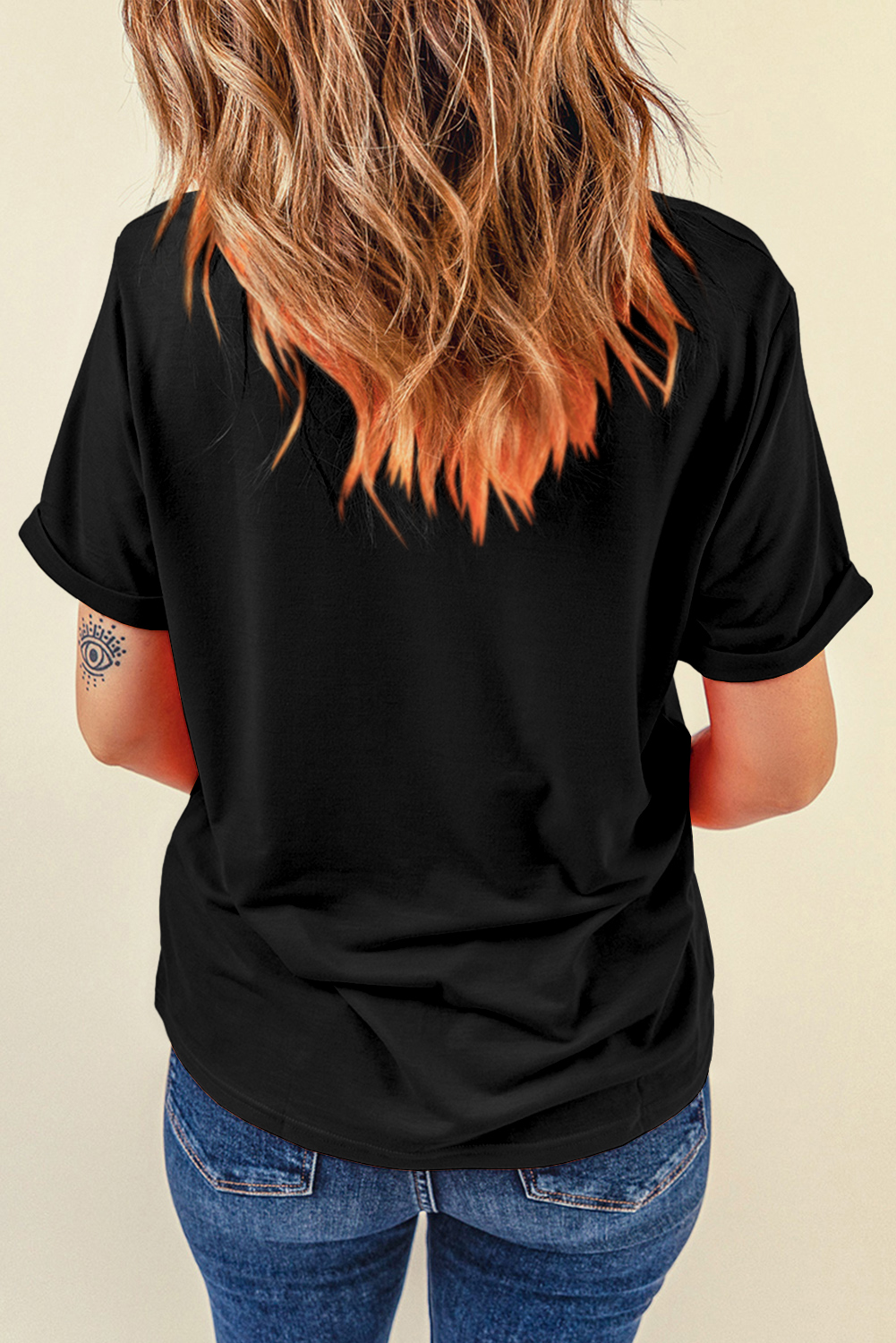 Black Bow MAMA Graphic Loose Tee