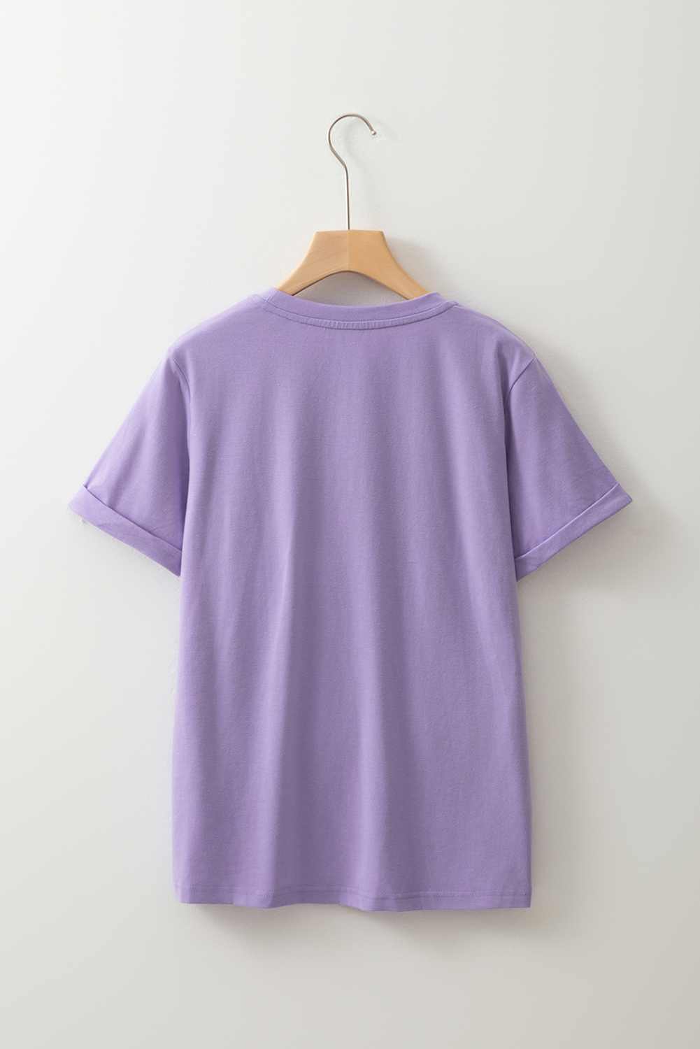 Wisteria Bunny Bible Verses Checkered Print Easter T Shirt