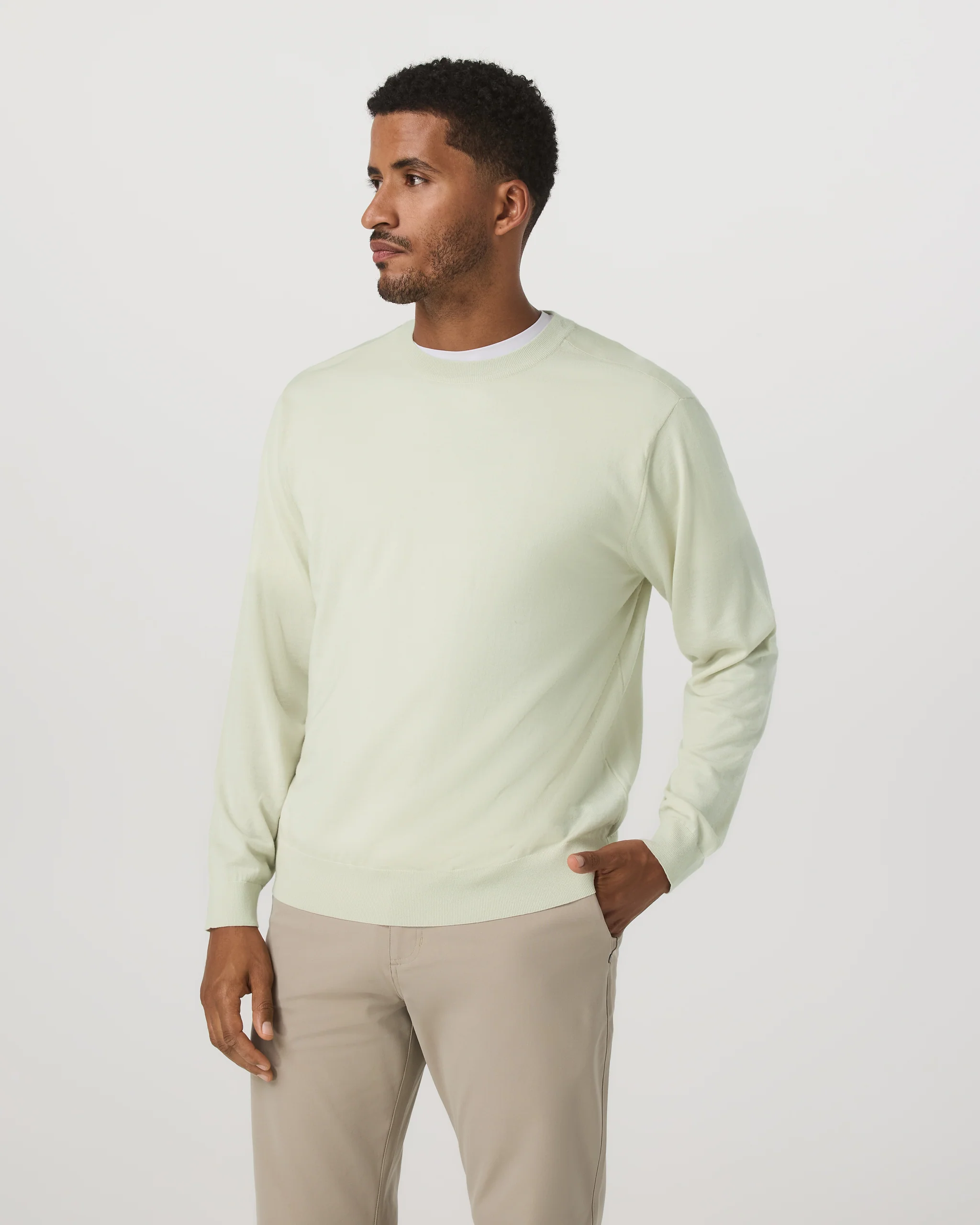 Merino Fine Gauge Wool Sweater - Vuori Warehouse Sale​