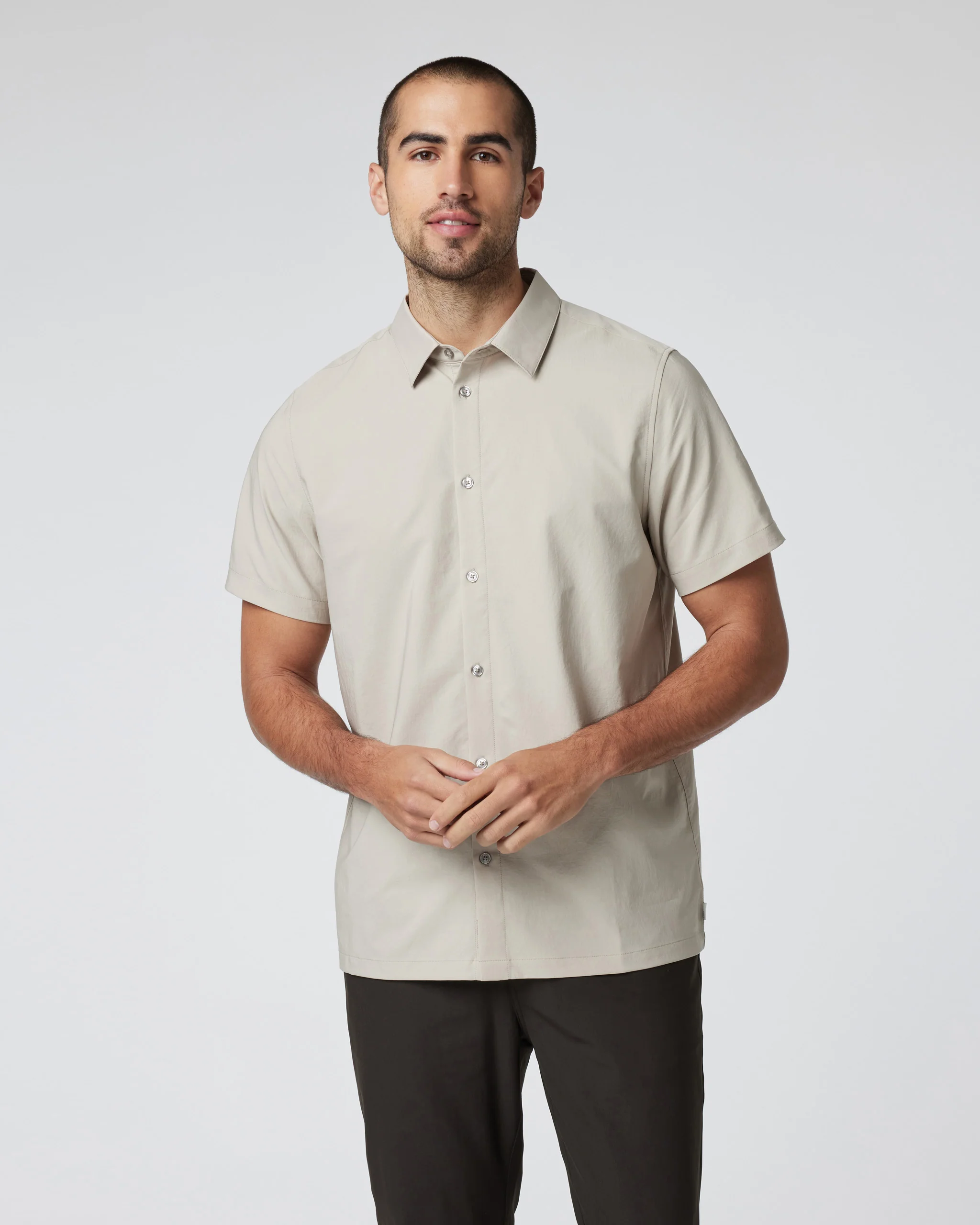 Short Sleeve Manhattan Button Down - Vuori Warehouse Sale​