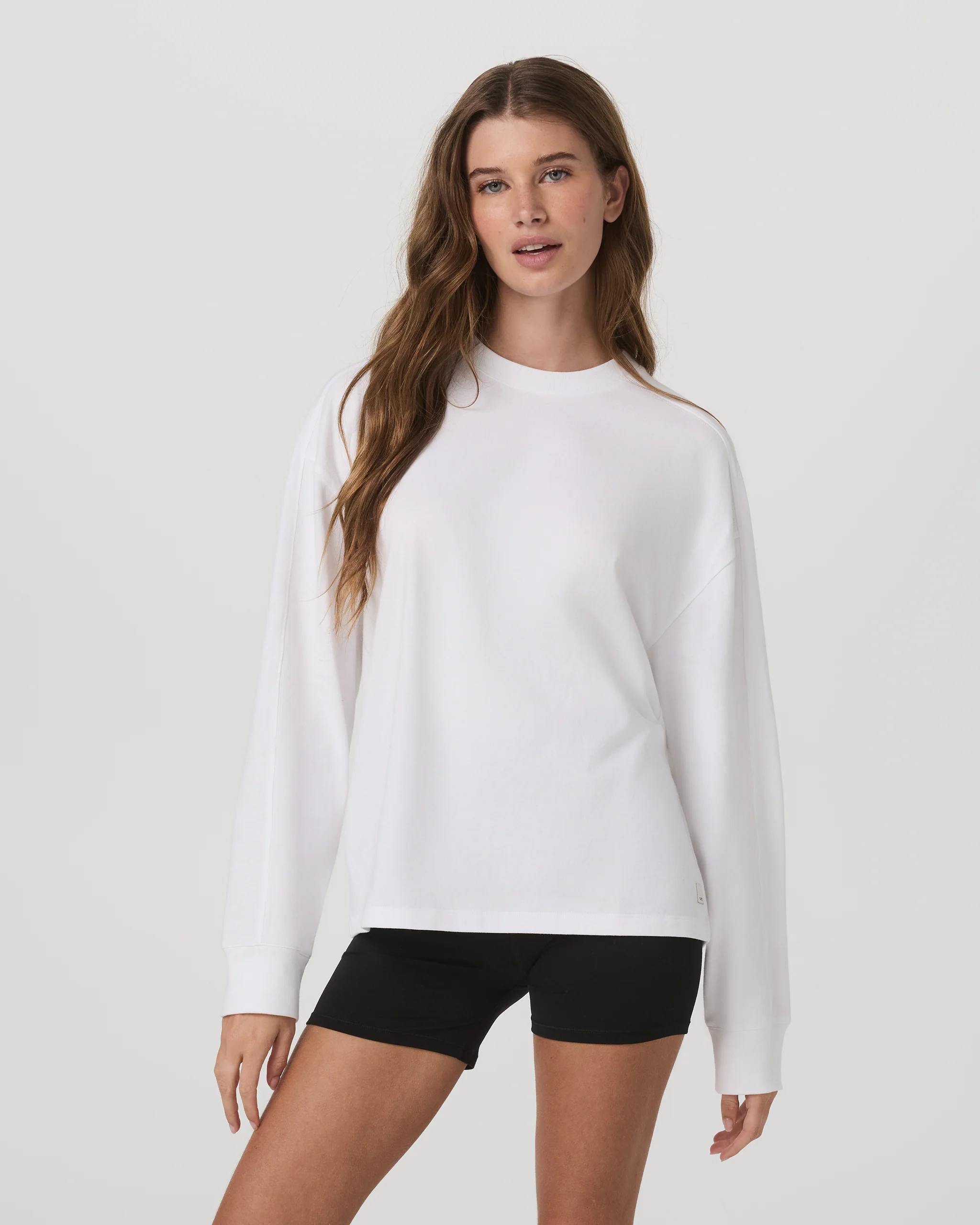 Long Sleeve Heavyweight Cotton Tee - Vuori Warehouse Sale​