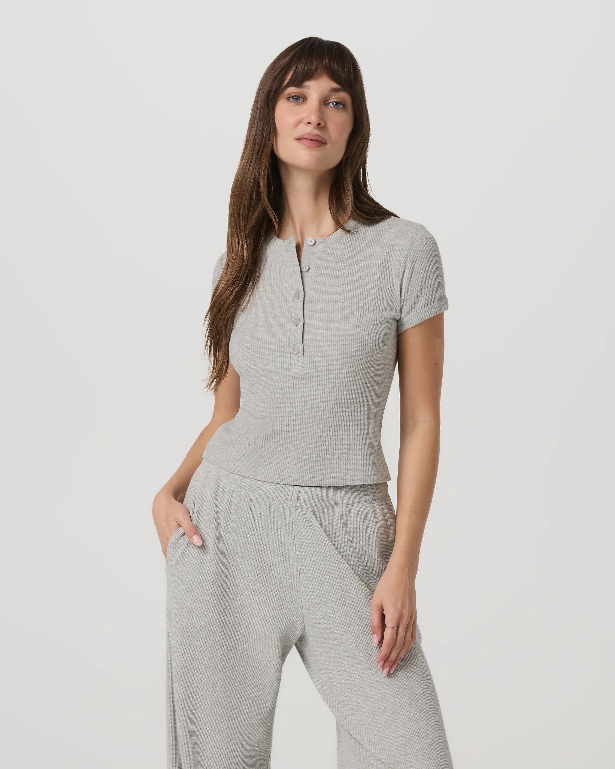 Short Sleeve Waffle Baby Tee - Vuori Warehouse Sale​