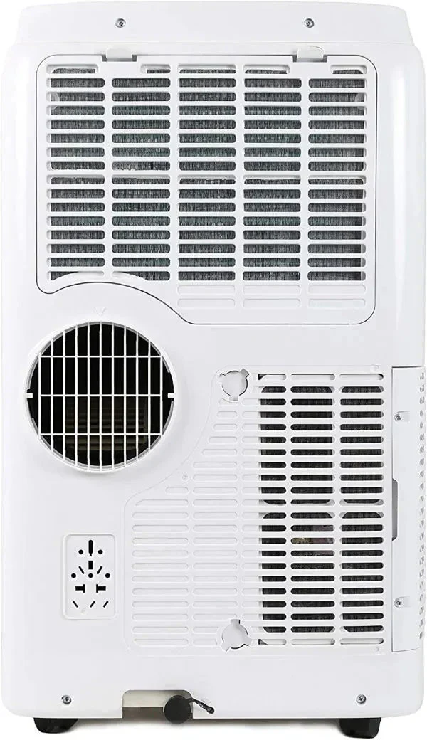 14,000 BTU Portable Air Conditioner with Heat and Remote Control, White