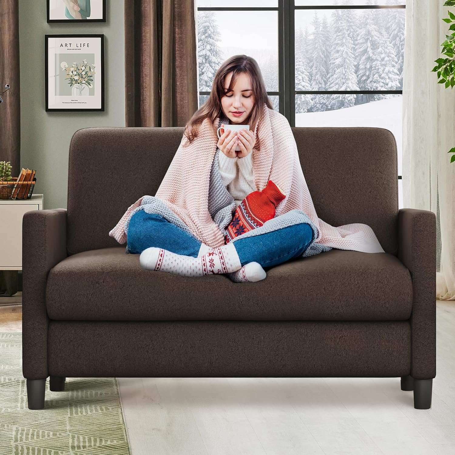 Loveseat Sofa, 51