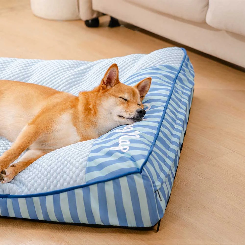 Extra Large Cooling Washable Rectangle Orthopedic Dog Bed - Home Office