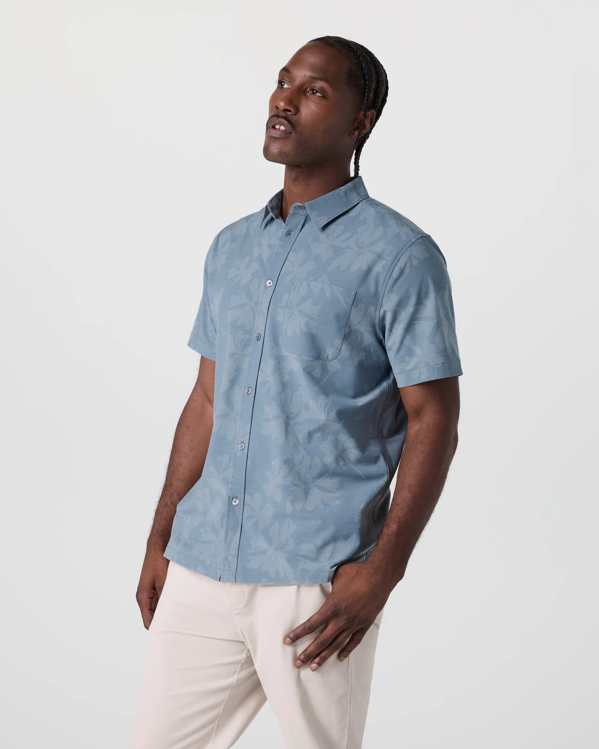 Short Sleeve Bridge Button Down - Vuori Warehouse Sale​
