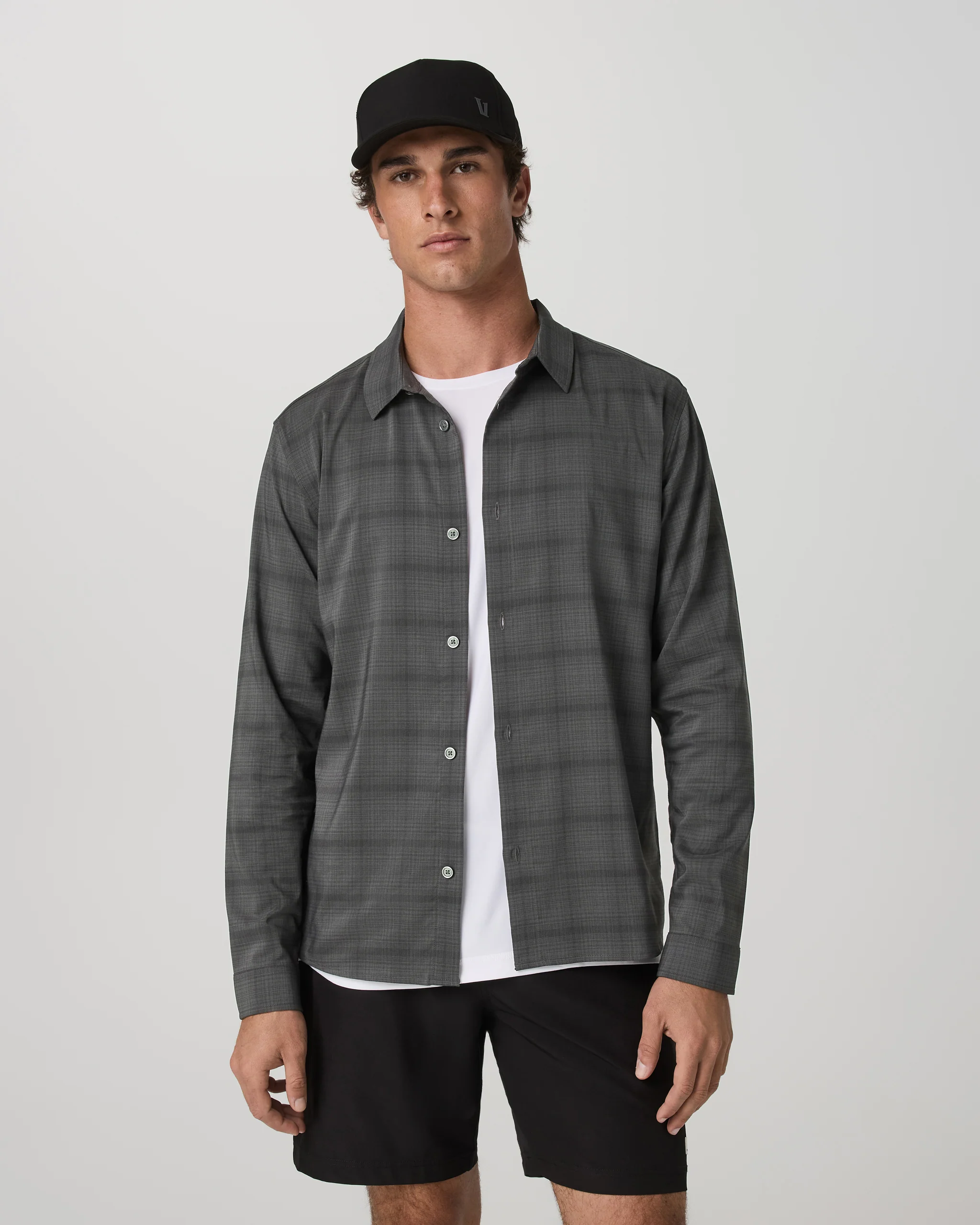 Long Sleeve Plaid Button Down Shirt - Vuori Warehouse Sale​