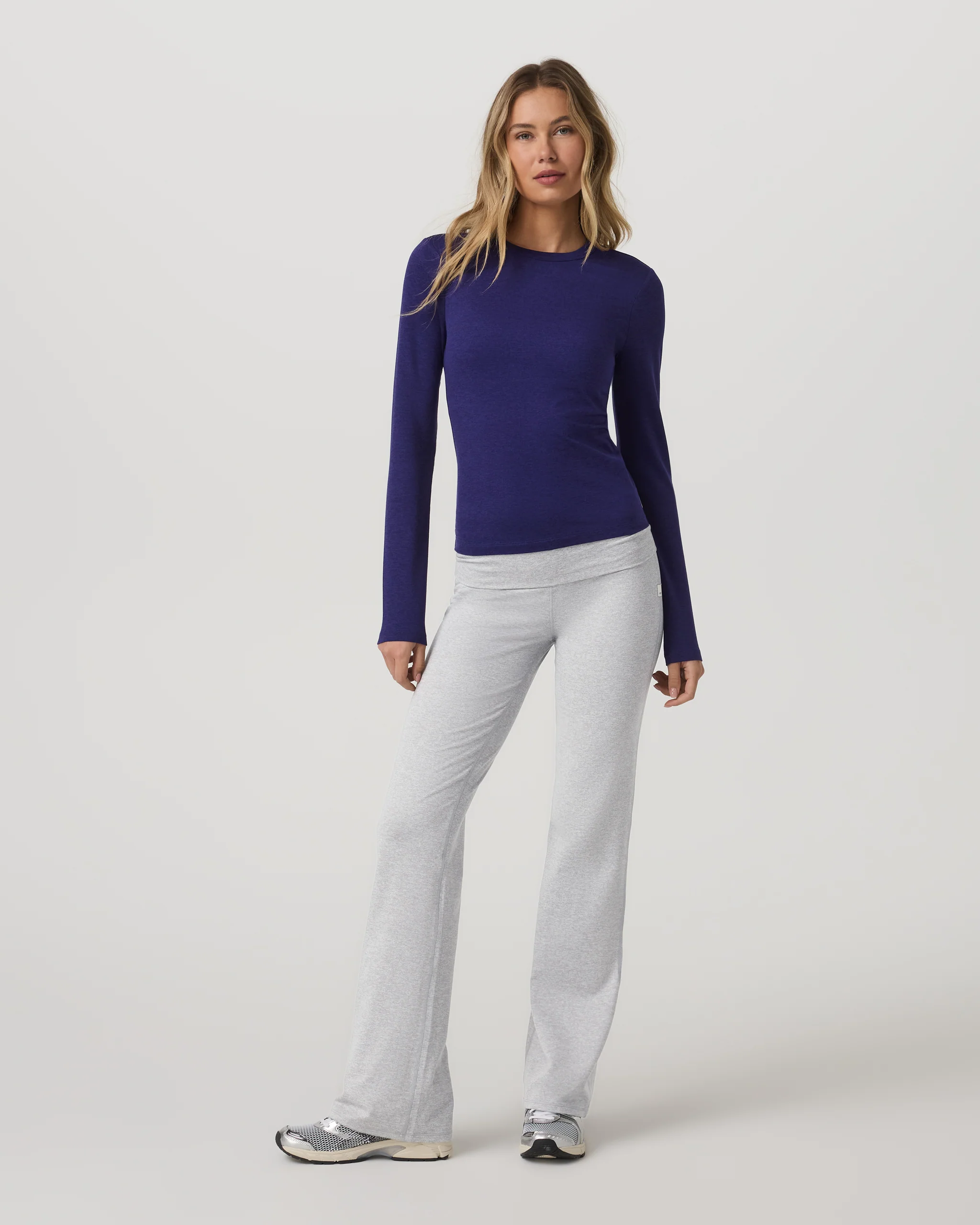Long Sleeve Halo Essential Crew Tee - Vuori Warehouse Sale​