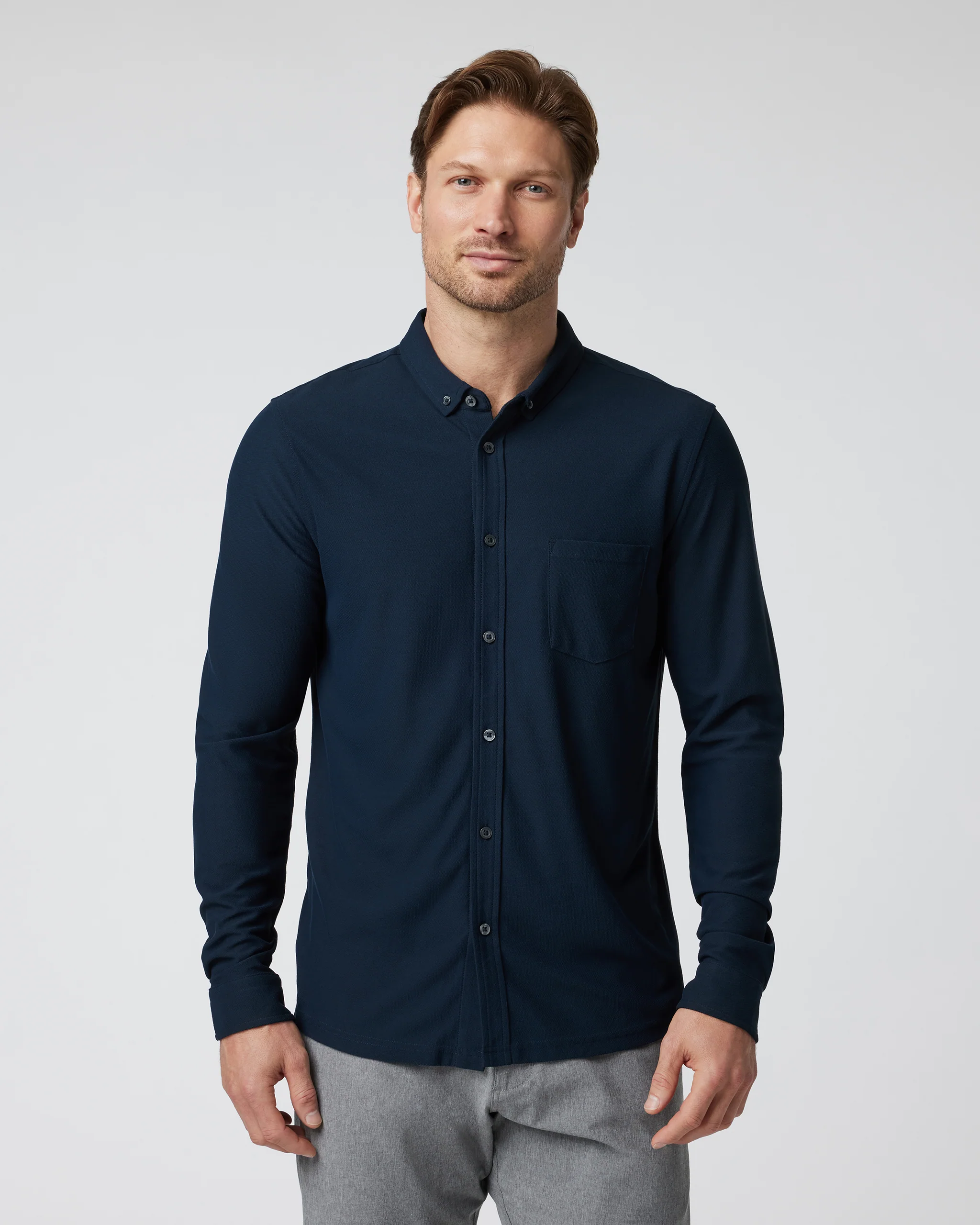 Long Sleeve Ace Button-Down - Vuori Warehouse Sale​