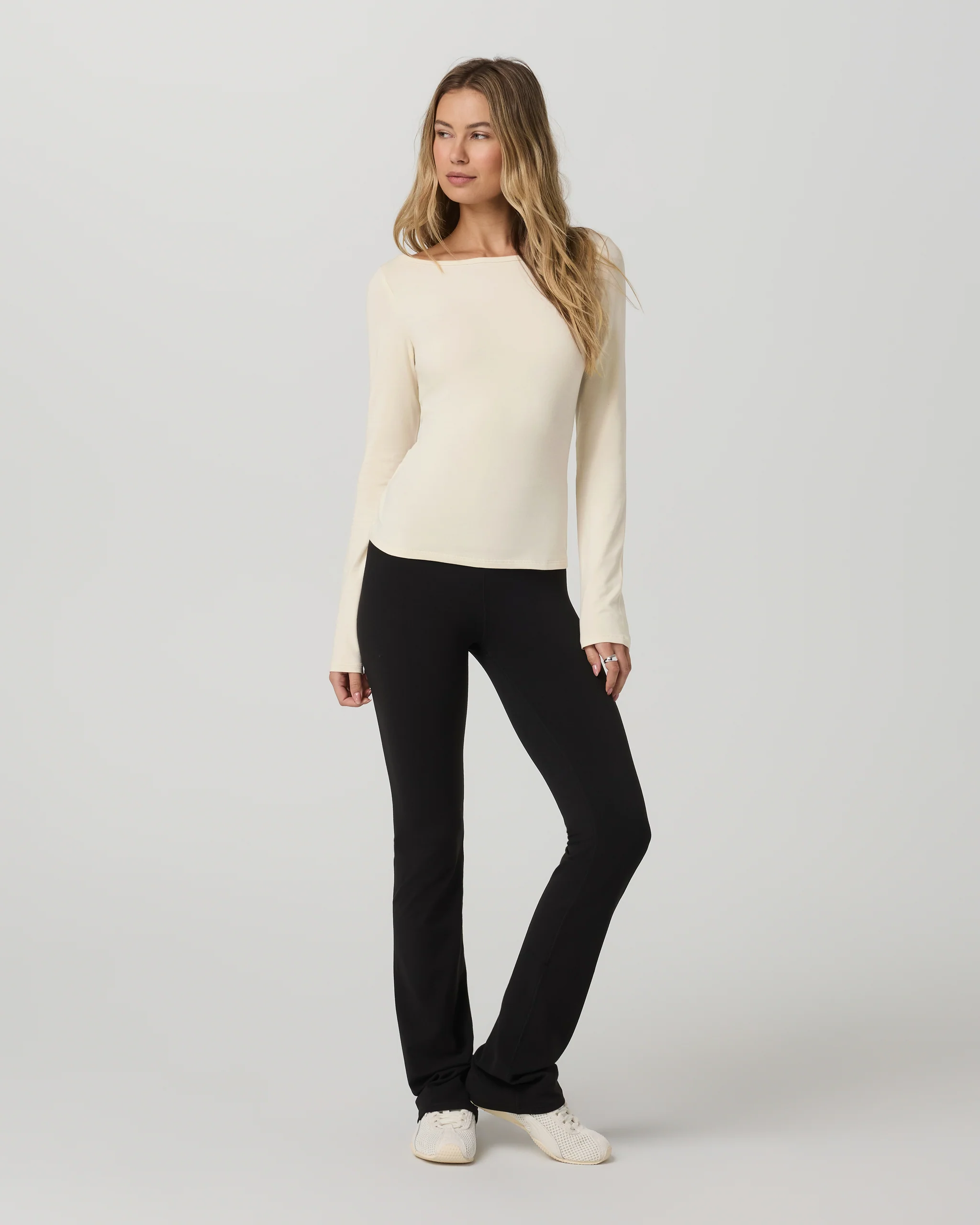 Long Sleeve Tuvalu Boat Neck - Vuori Warehouse Sale​