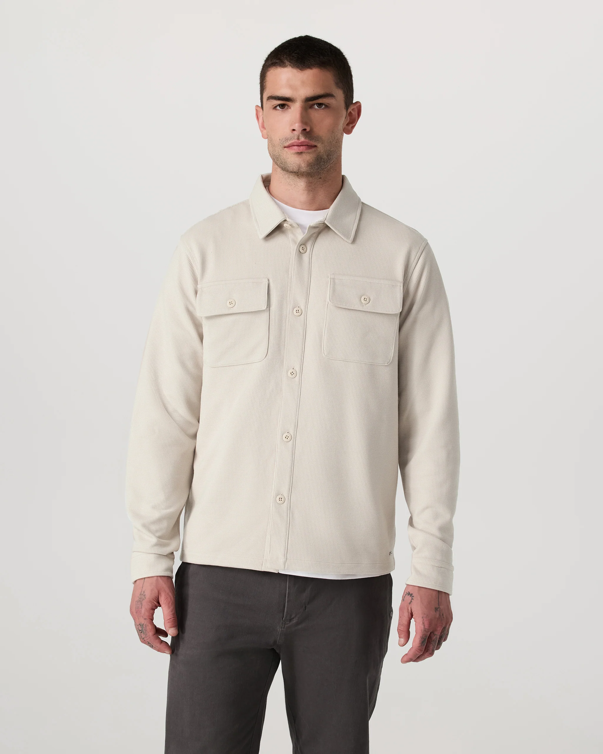 Waffle Shirt Jacket - Vuori Warehouse Sale​