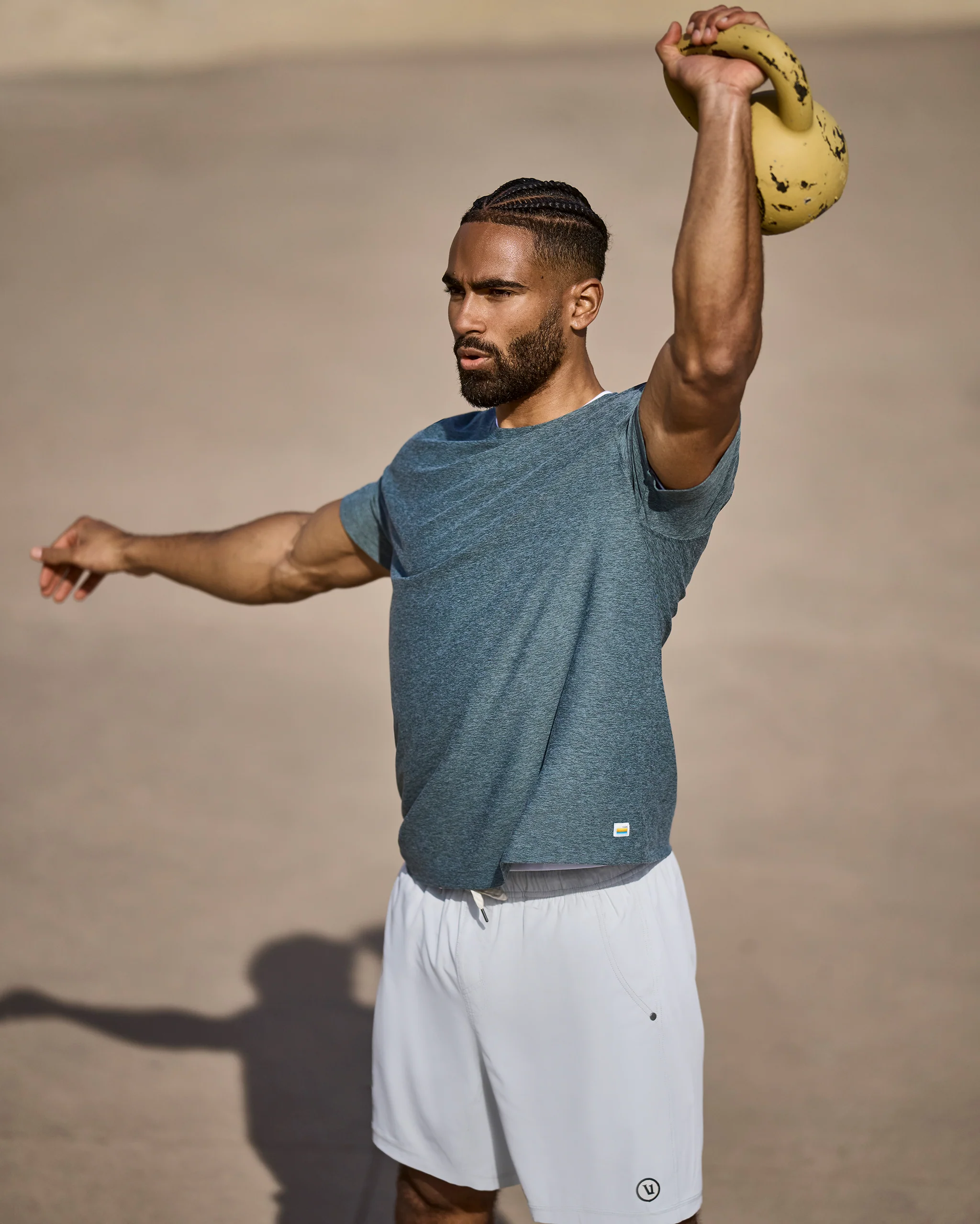 Short Sleeve Strato Tech Tee - Relaxed Fit - Vuori Warehouse Sale​