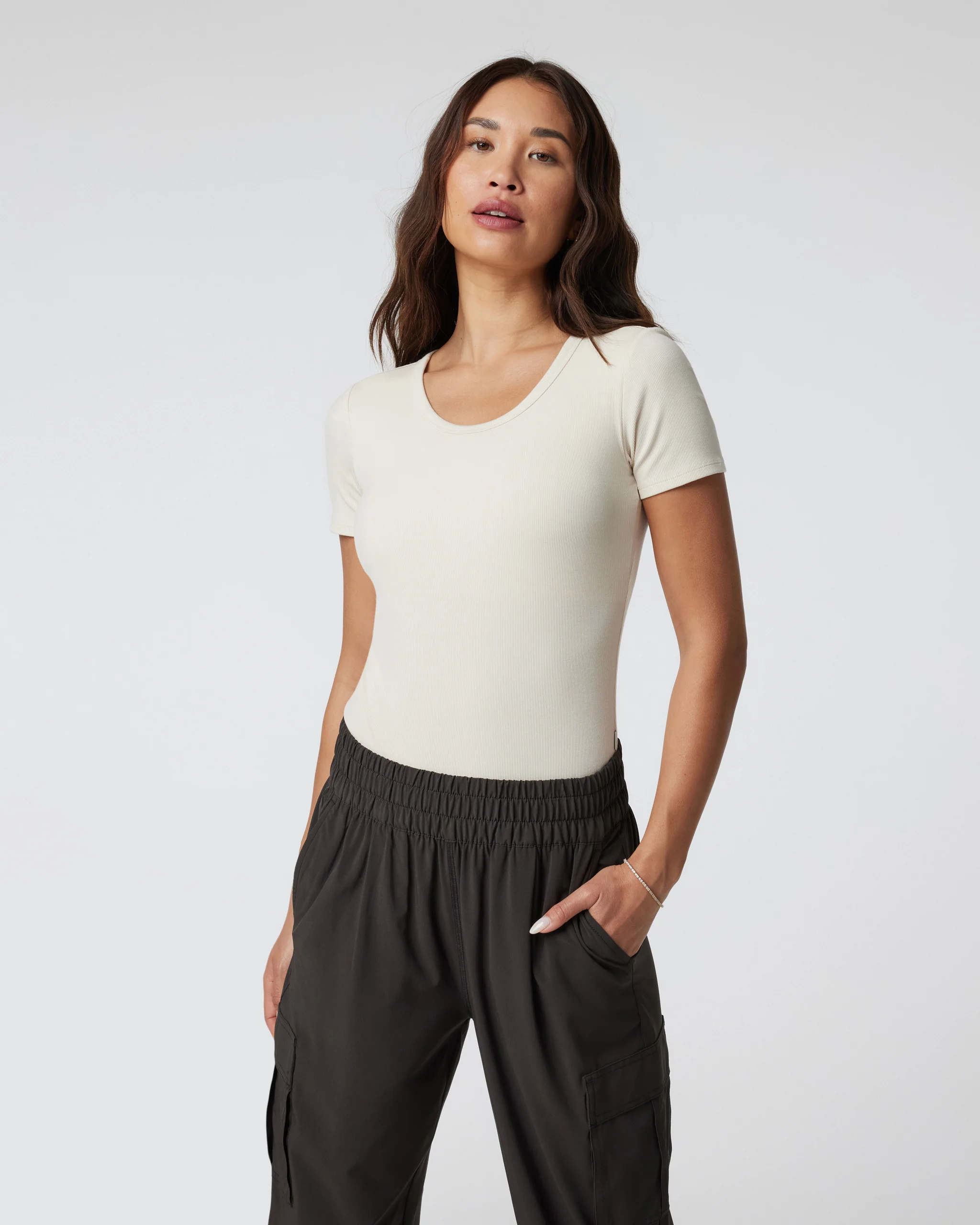 Short Sleeve Pose Bodysuit - Vuori Warehouse Sale​