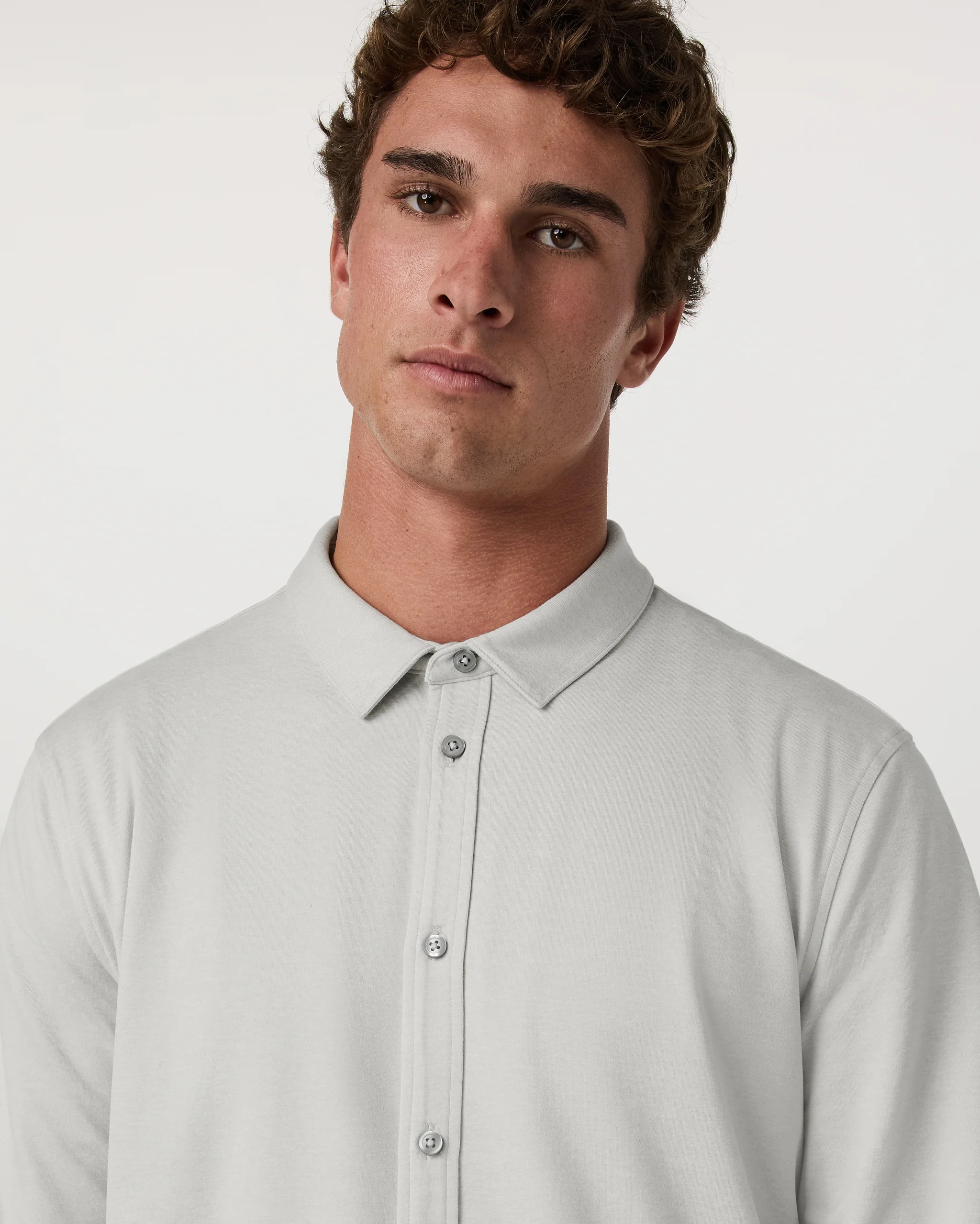 Long Sleeve Ponto Button Down Shirt - Vuori Warehouse Sale​