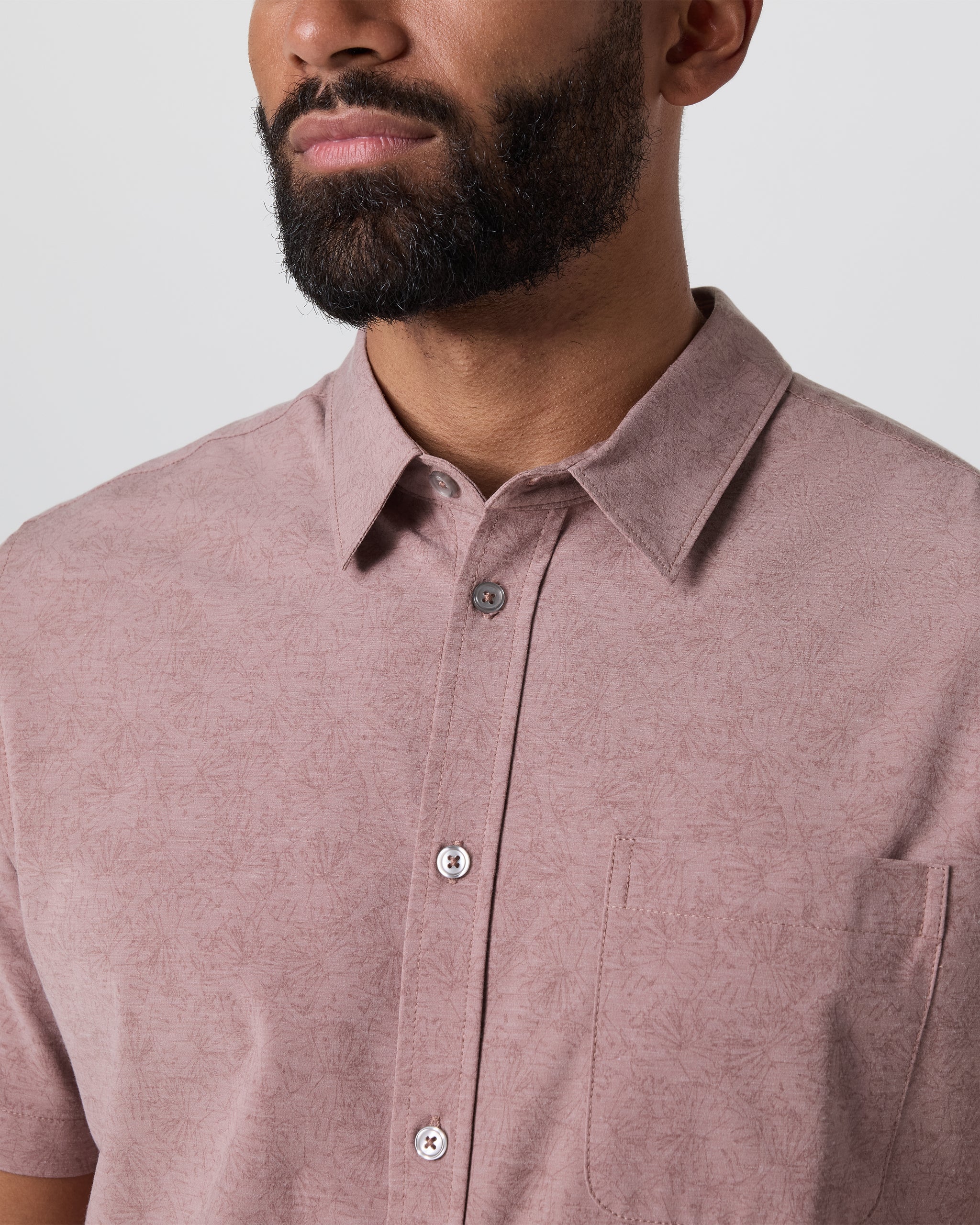 Short Sleeve Bridge Button Down - Vuori Warehouse Sale​
