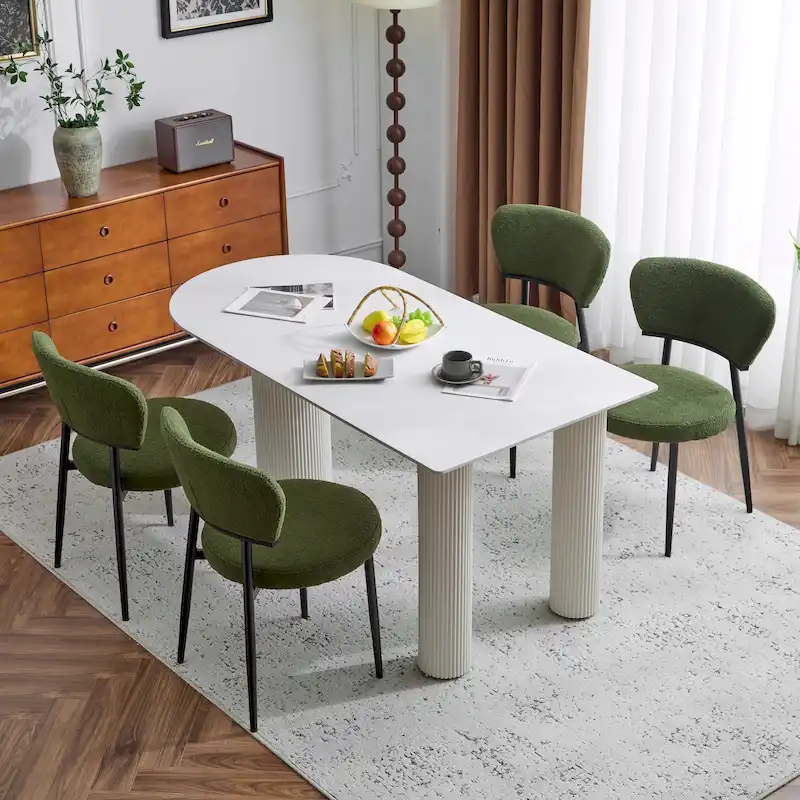 Christopher Knight Home Hearth Upholstered Dining Chair Set