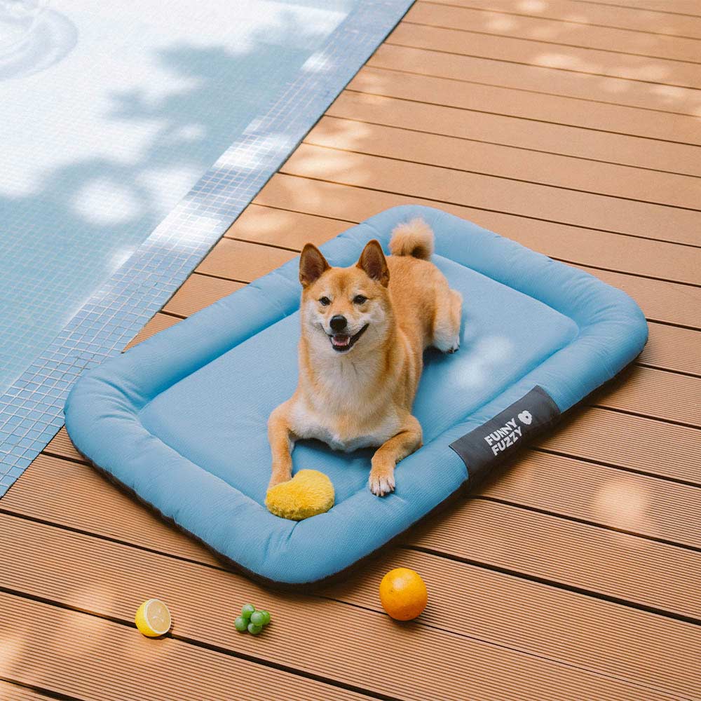 Waterproof ＆ Chew-proof Memory Foam Orthopedic Dog Mat for Crate
