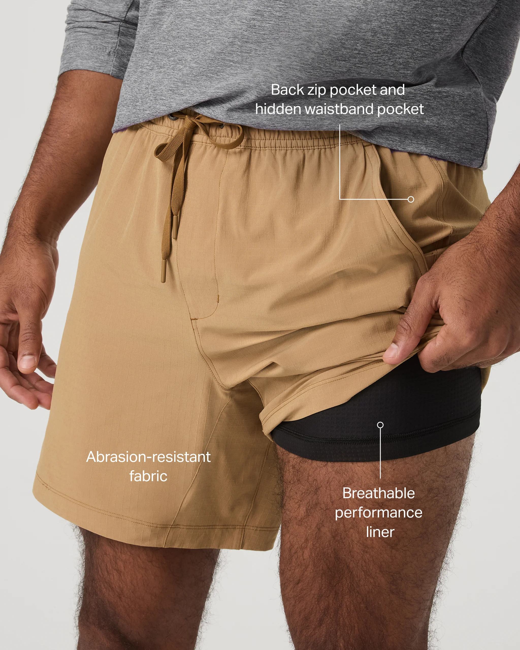 Vuori HardKore Short Lined 7\