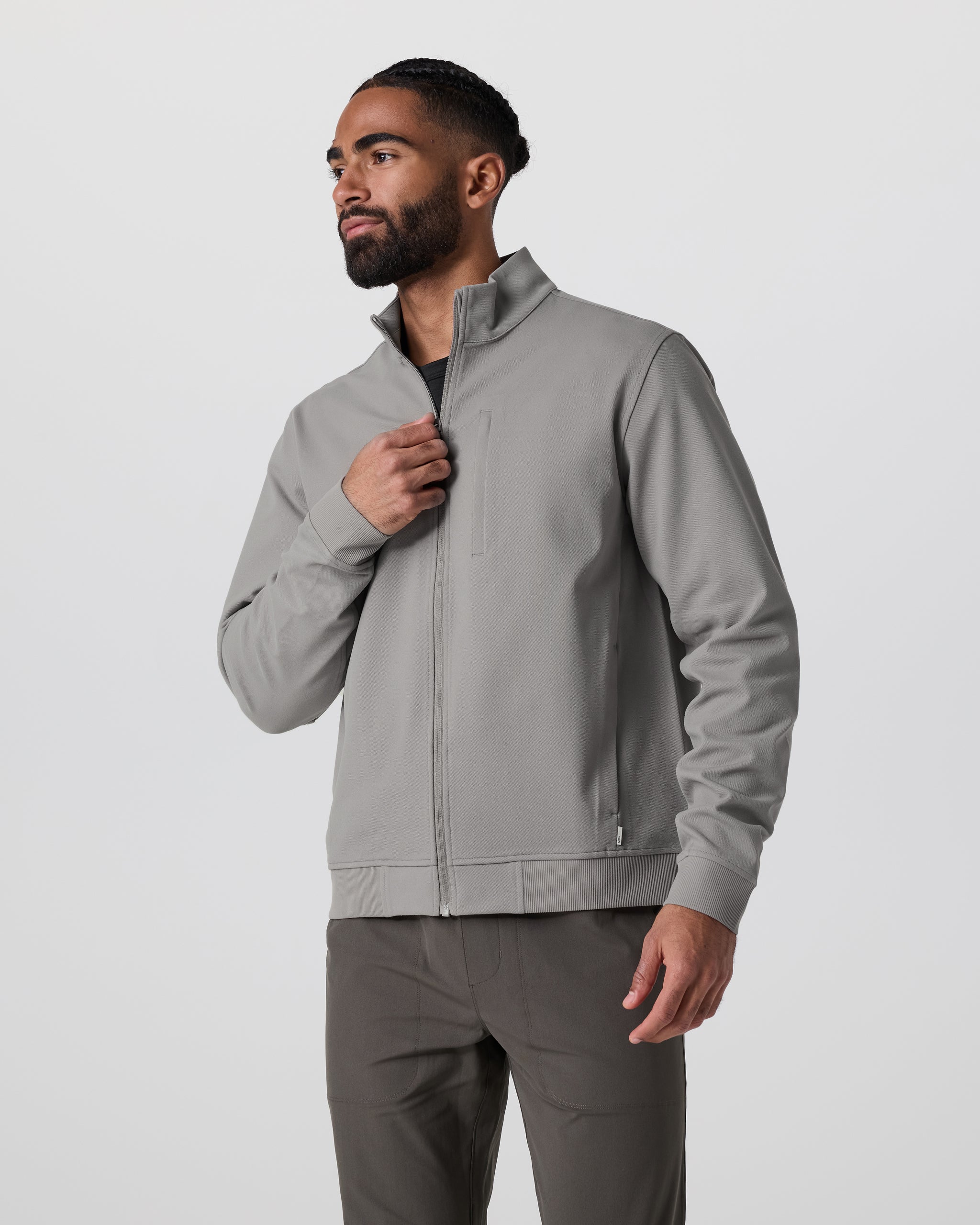 Vuori Meta™ Twill Full Zip - Vuori Warehouse Sale​