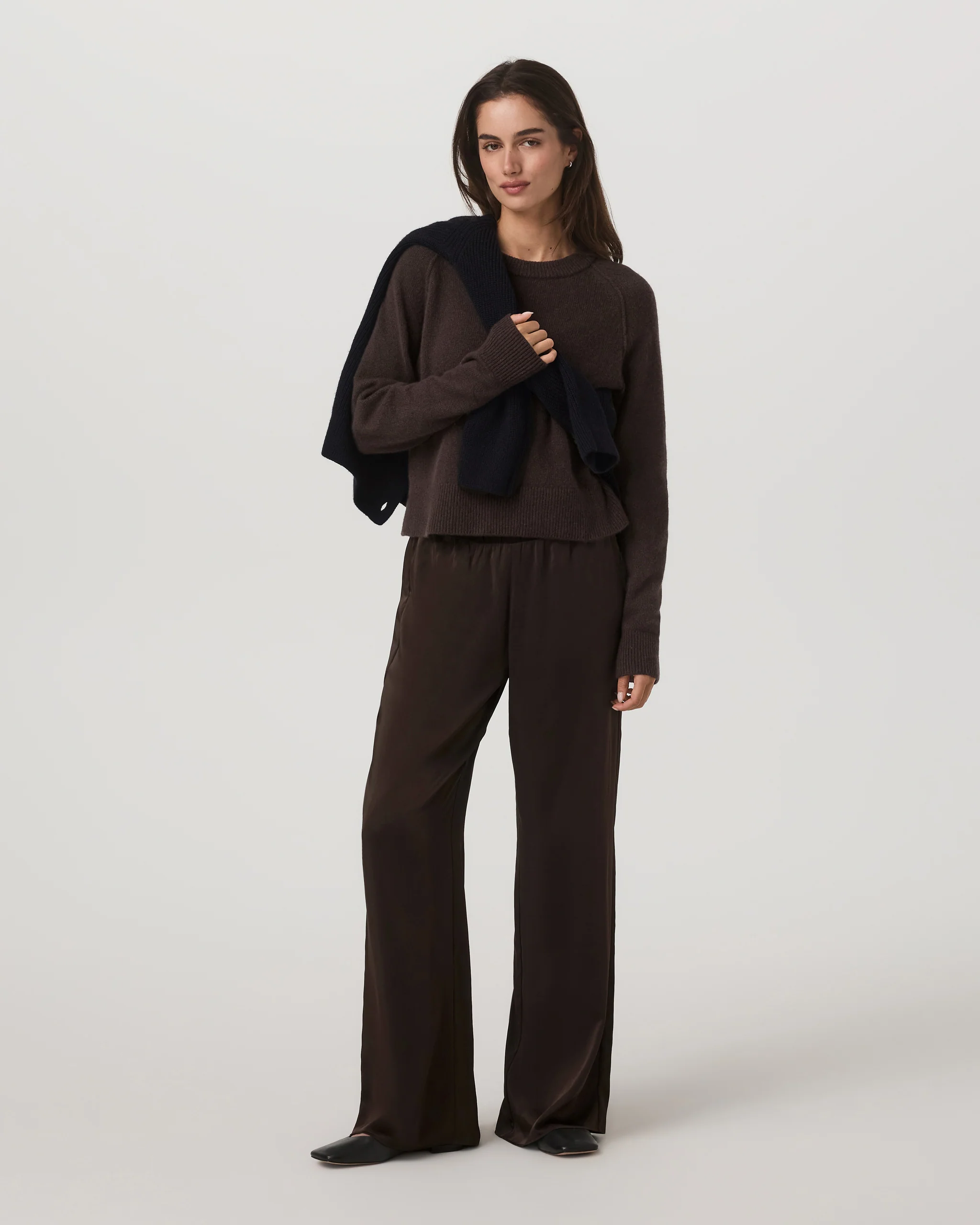 Nova Satin Wideleg Pant - Vuori Warehouse Sale​