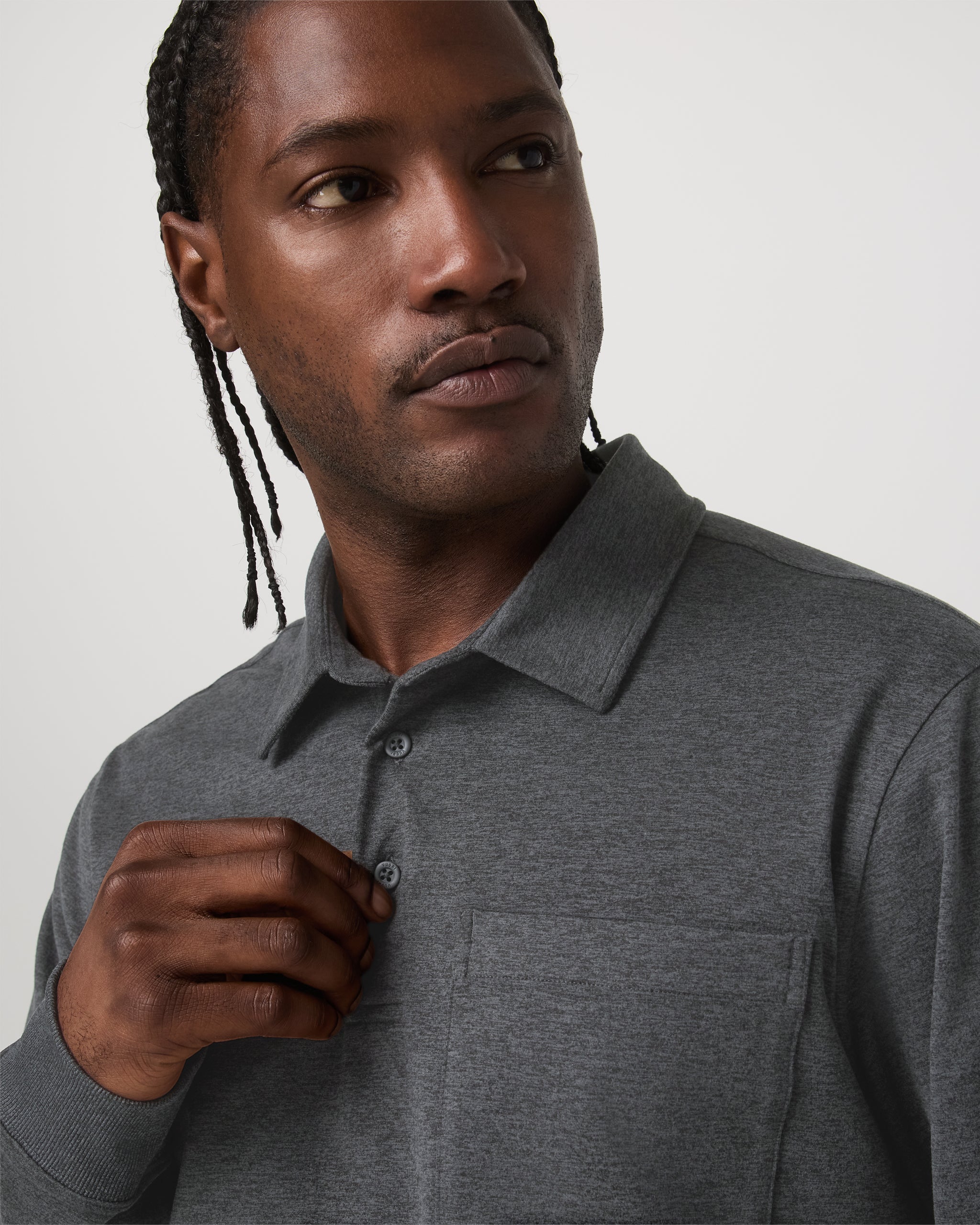 Long Sleeve Coronado Rugby - Vuori Warehouse Sale​