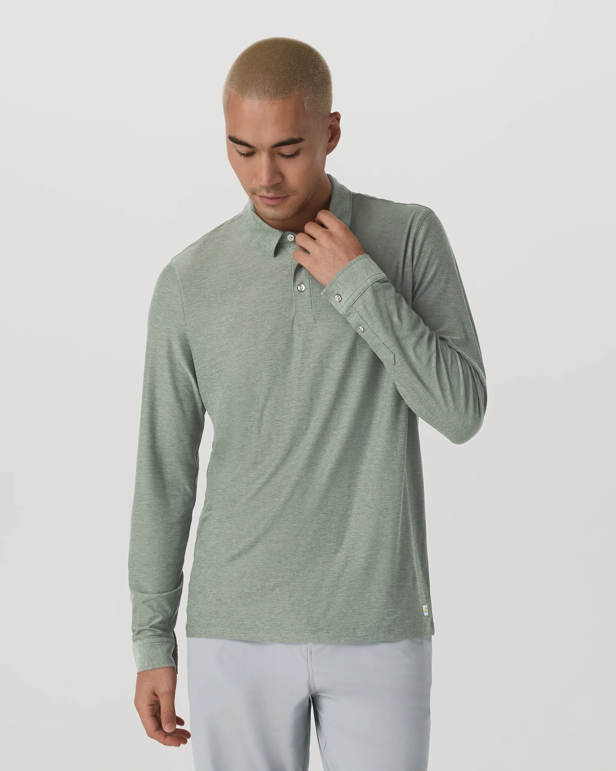 Long Sleeve Strato Tech Polo - Vuori Warehouse Sale​