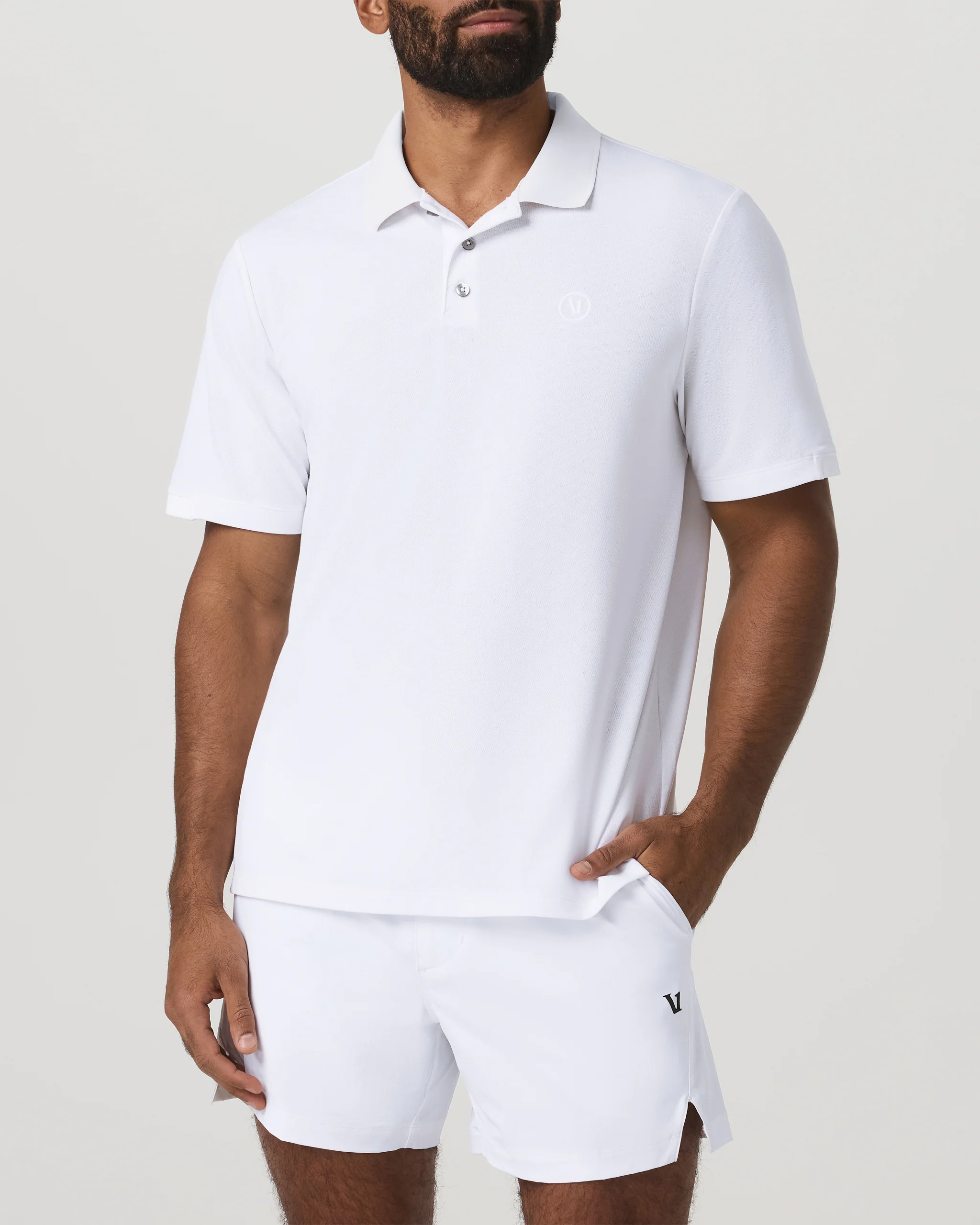 Short Sleeve Gamepoint Polo 2.0 - Vuori Warehouse Sale​