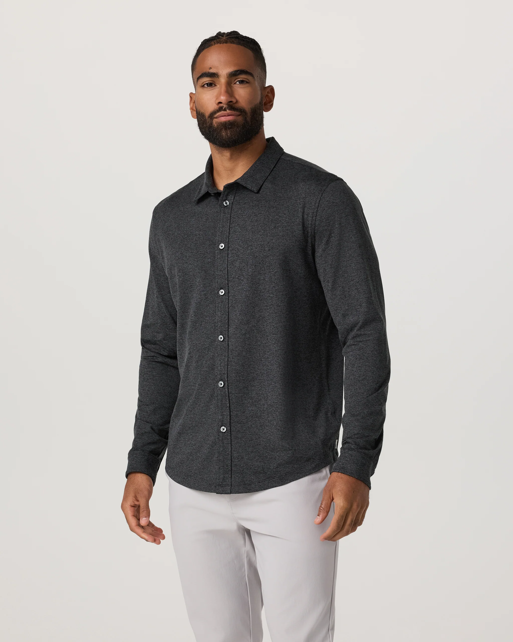 Long Sleeve Ponto Button Down Shirt - Vuori Warehouse Sale​