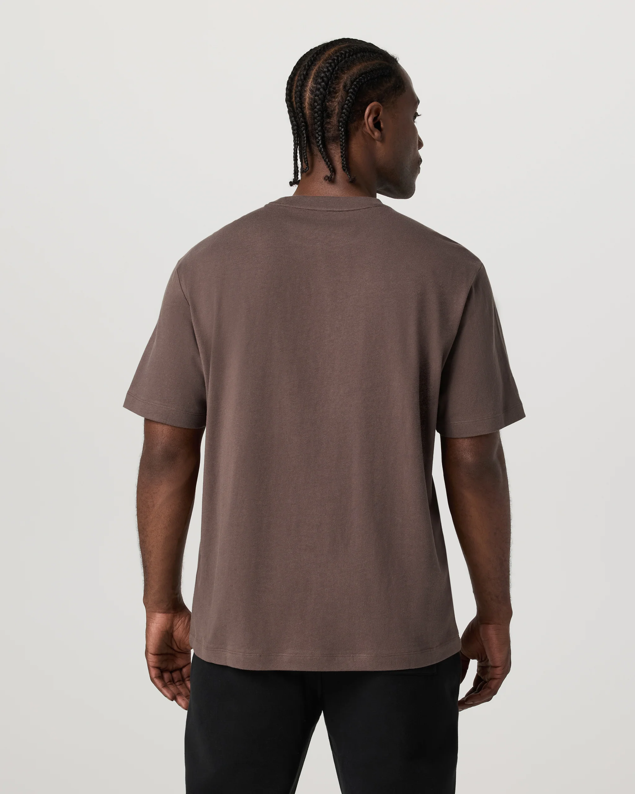 Short Sleeve Vuori Heavyweight Cotton Tee - Relaxed Fit - Vuori Warehouse Sale​