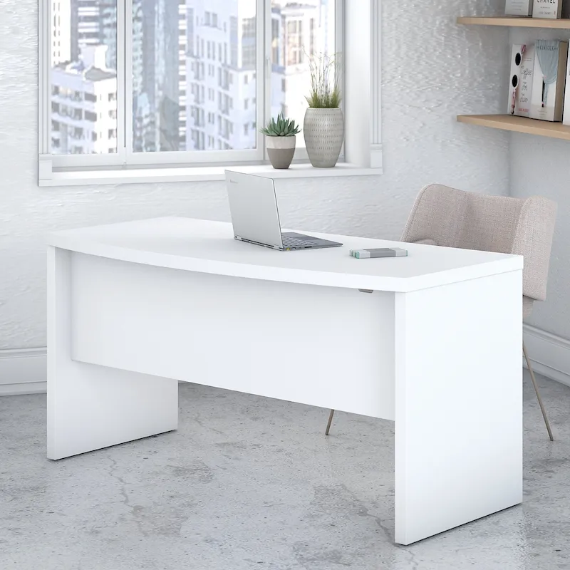 Bush Business Furniture Echo 60W Bow Front Desk