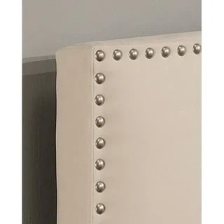 Newport Upholstered Headboard Featuring Nailhead Accents