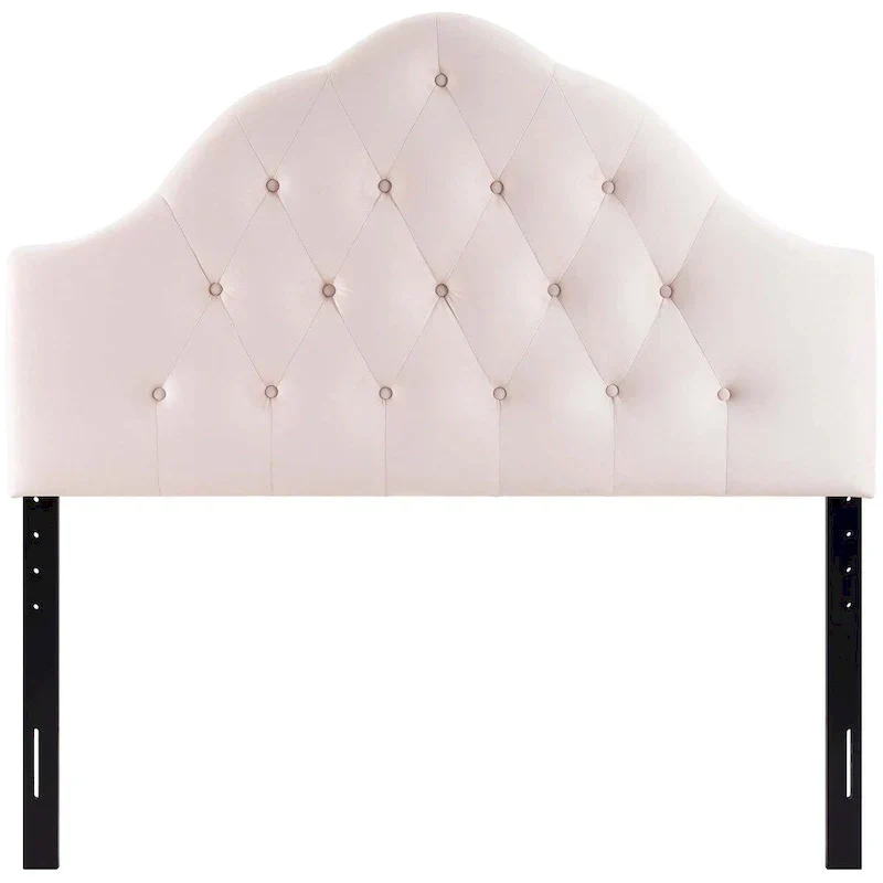 Carson Carrington Labbsand Twin Velvet Headboard with Diamond Tufting