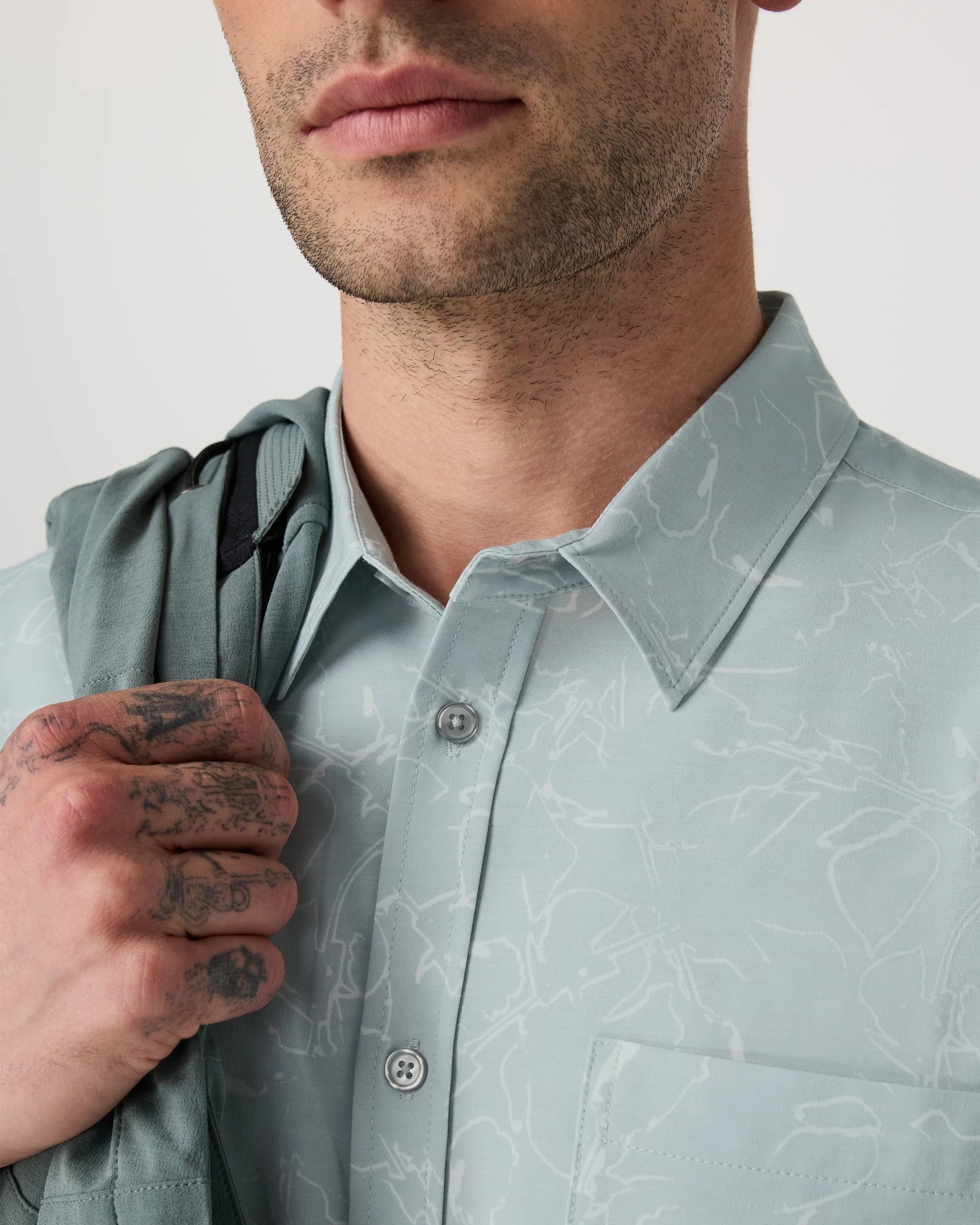 Short Sleeve Bridge Button Down - Vuori Warehouse Sale​