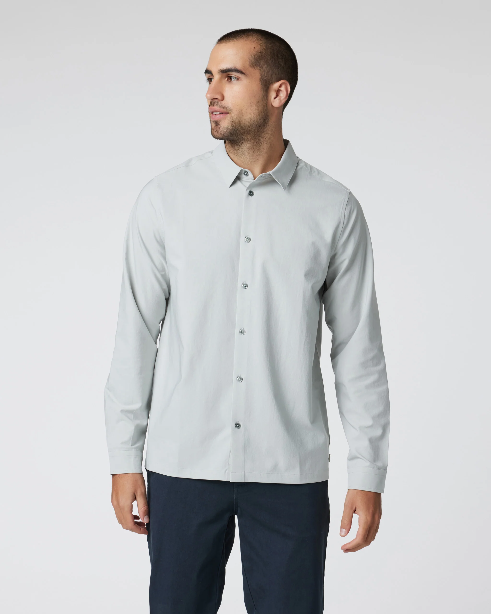 Long Sleeve Manhattan Button Down - Vuori Warehouse Sale​