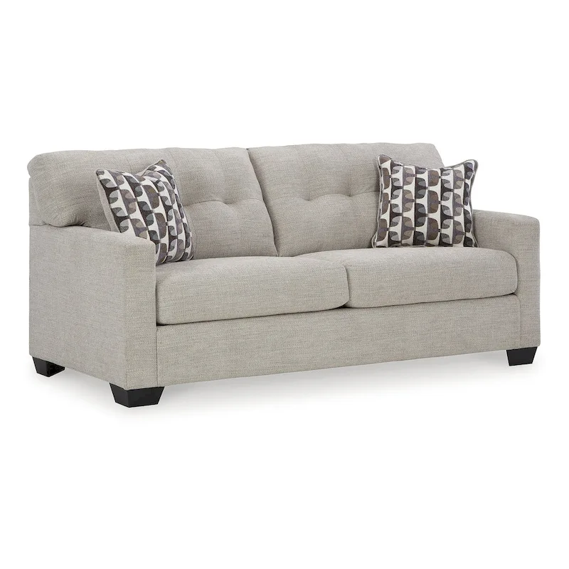 Signature Design by Ashley Mahoney Beige Full Sofa Bed - Dimensions: 75W x 38D x 37H