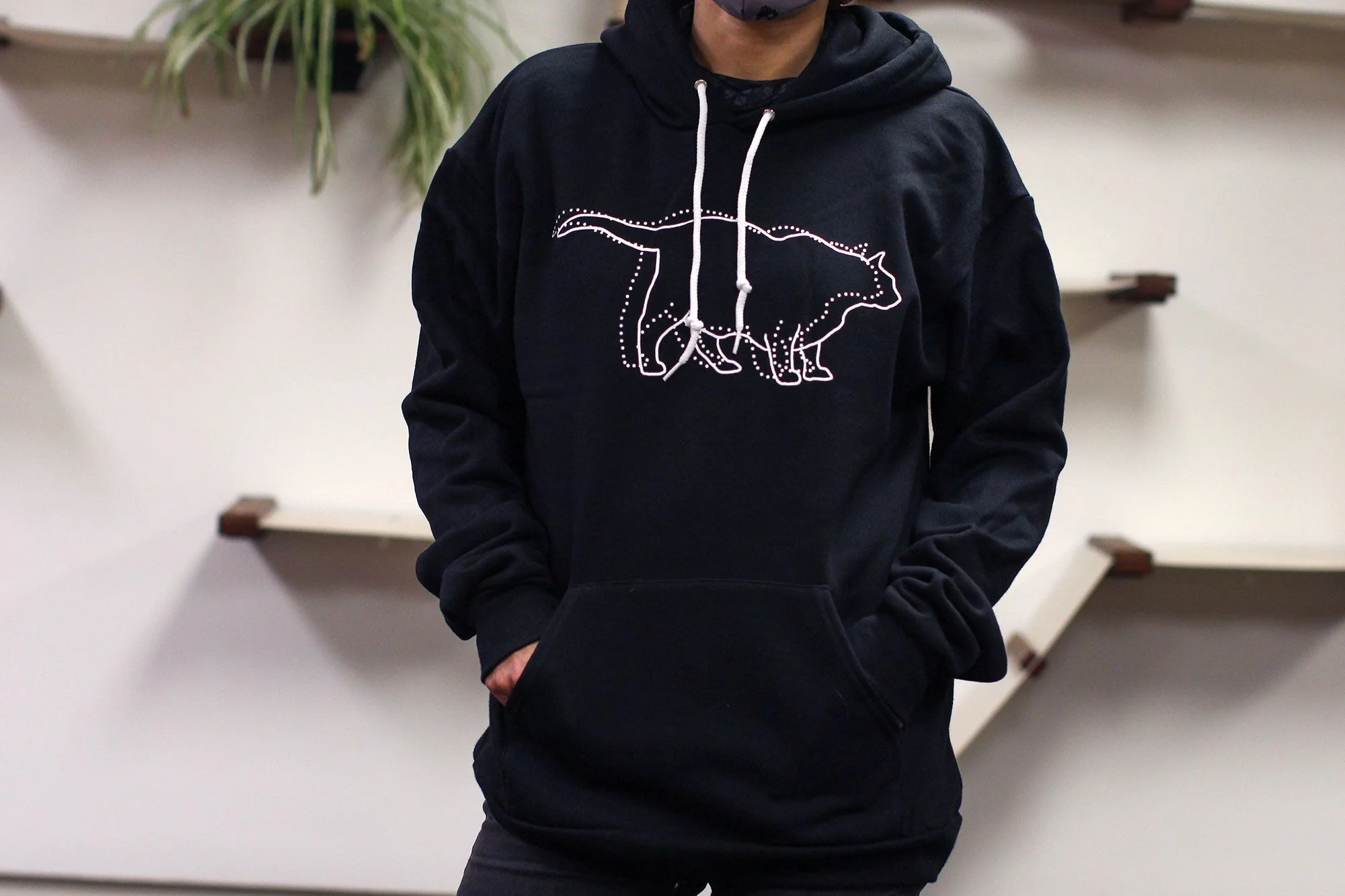 Bronson Dotted Outline Hoodie