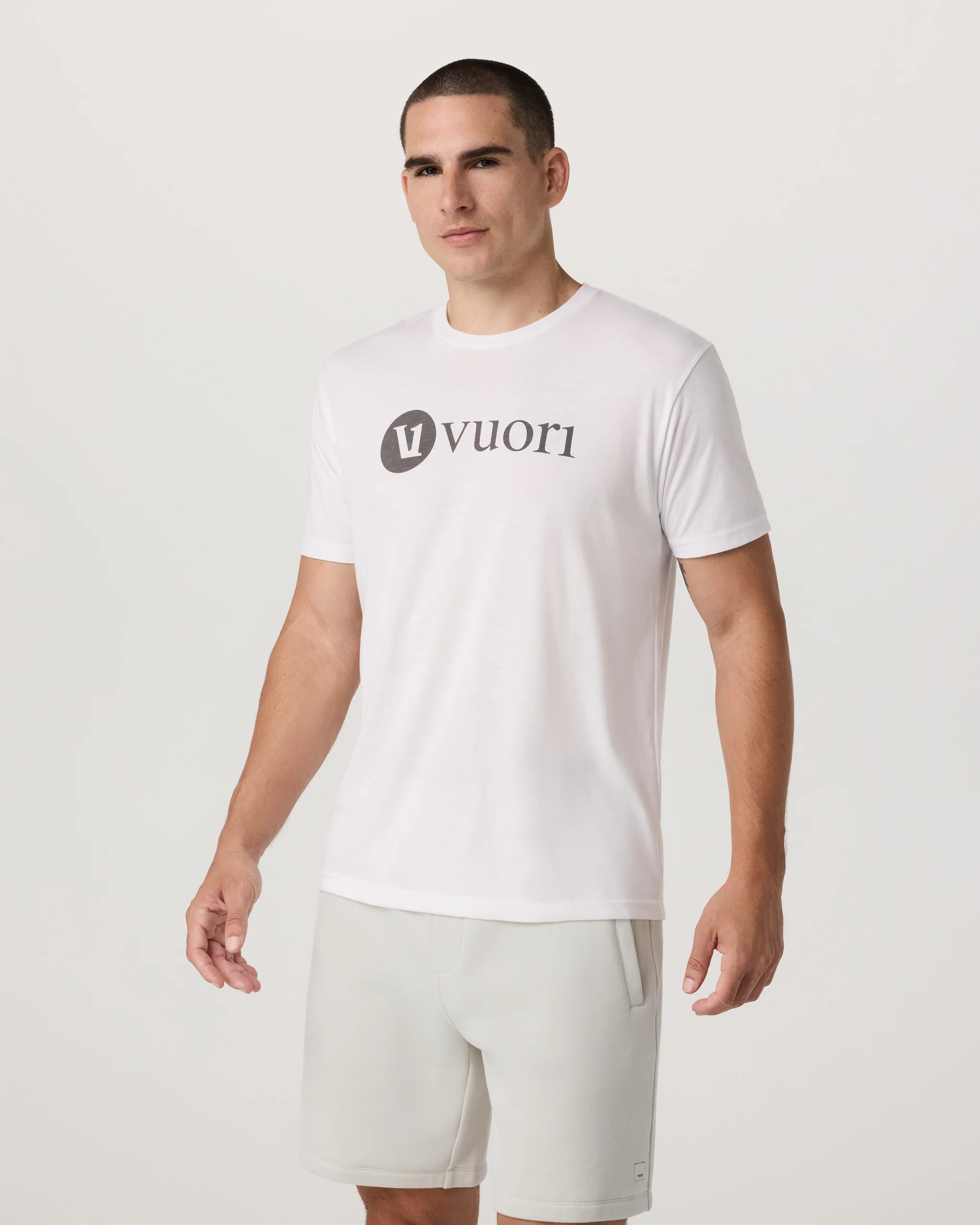 V1 Vuori Wordmark Logo Tee - Vuori Warehouse Sale​