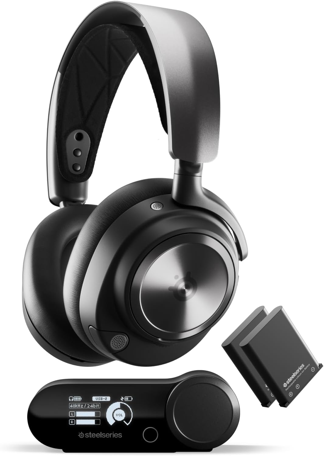 STEELSERIES Arctis Nova Pro Wireless Gaming Headset - Hi-Fi Audio