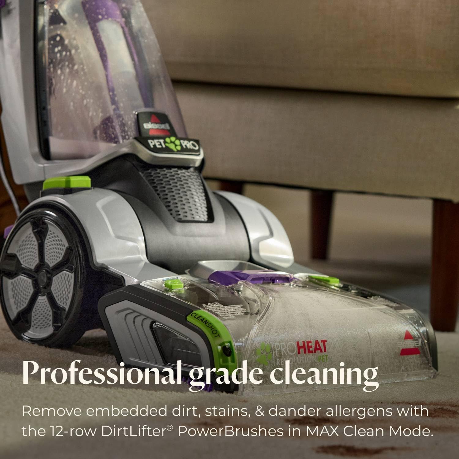 BISSELL Proheat 2X Revolution Pet Pro Plus Upright Cleaner
