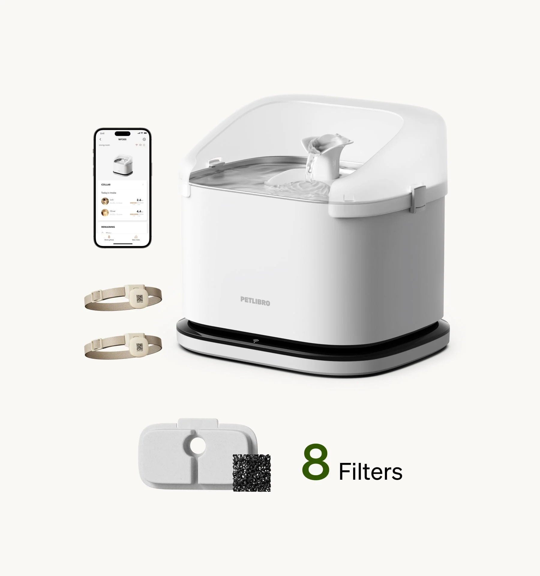 Dockstream RFID Smart Fountain for pet