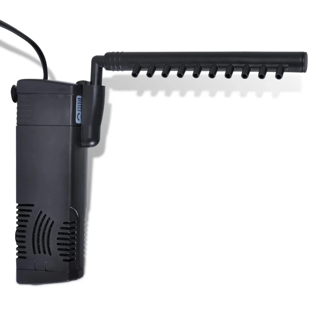 Aquarium Filter Pump with Activated Carbon – Submersible Fish Tank Water Filter