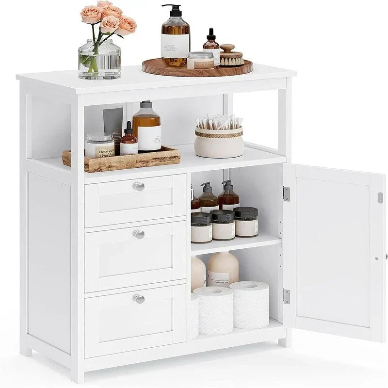 Bathroom Floor Storage Organizer