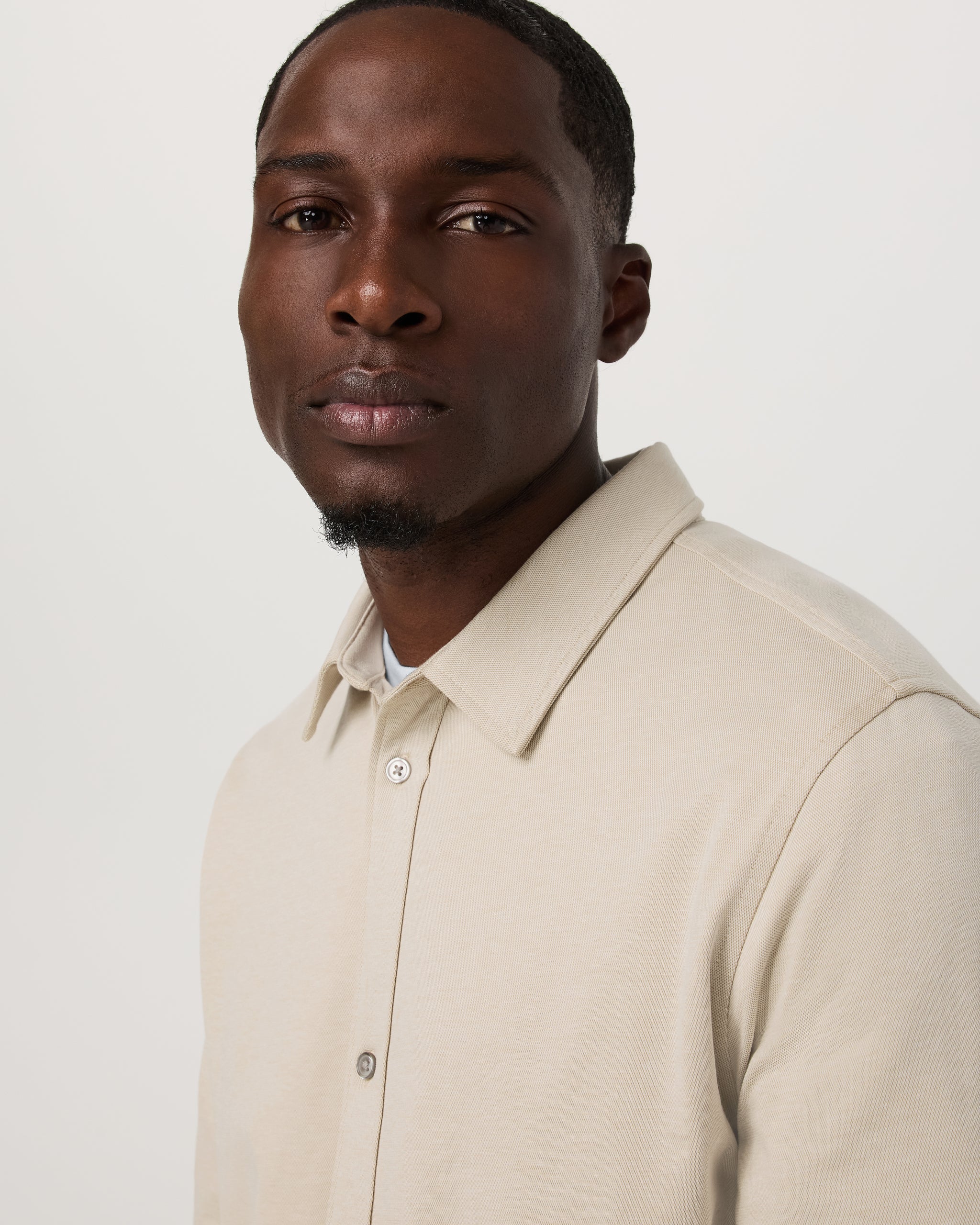 Long Sleeve Knit Oxford Button Down - Classic Fit - Vuori Warehouse Sale​