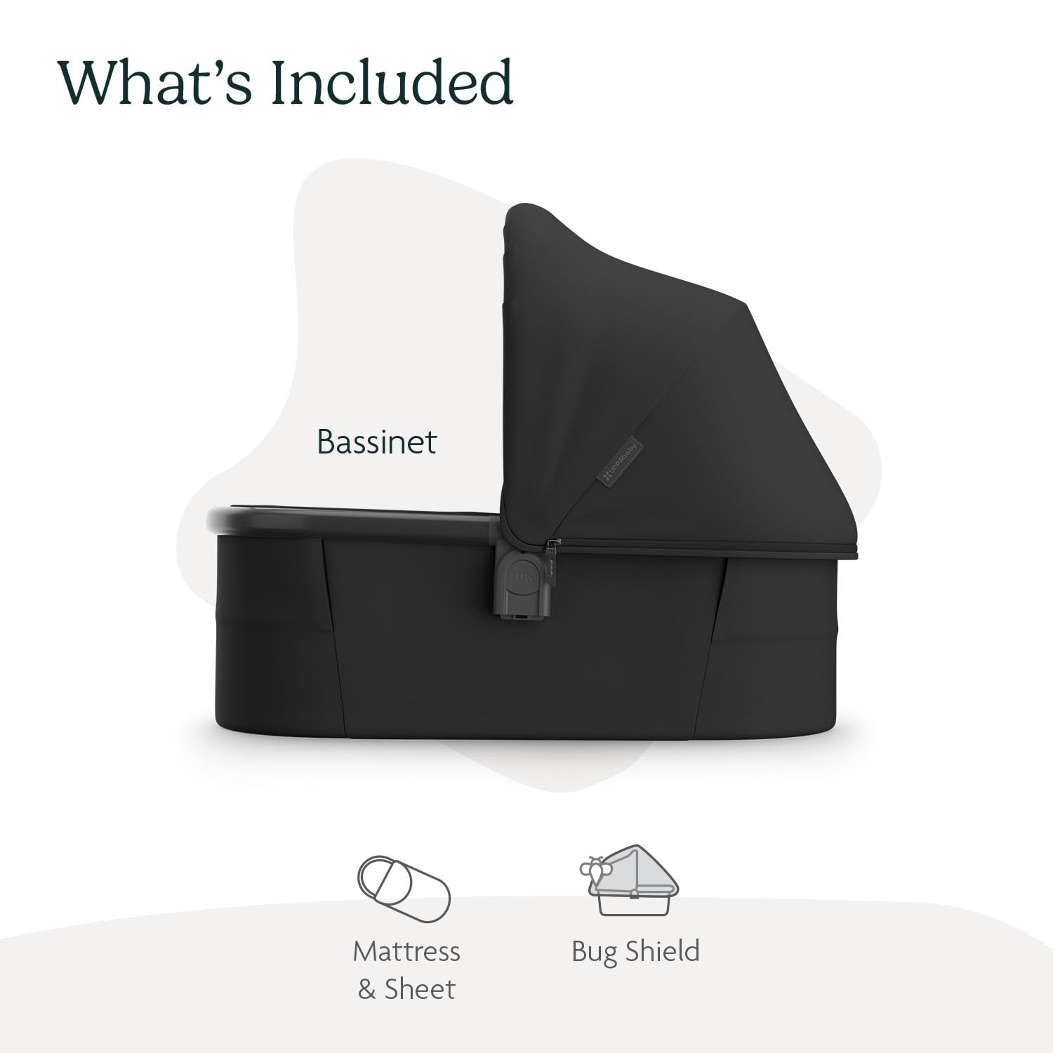 UPPABABY Bassinet V3 for Vista, Cruz, Ridge Strollers