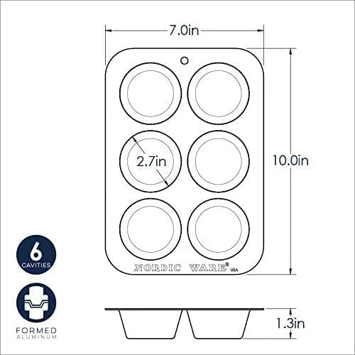 6-Cup Compact Muffin Pan