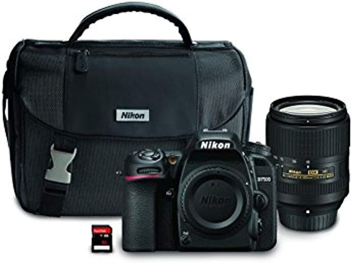 Nikon D7500 20.9MP DSLR Camera with AF-S DX NIKKOR 18-140mm f/3.5-5.6G ED VR Lens, Black