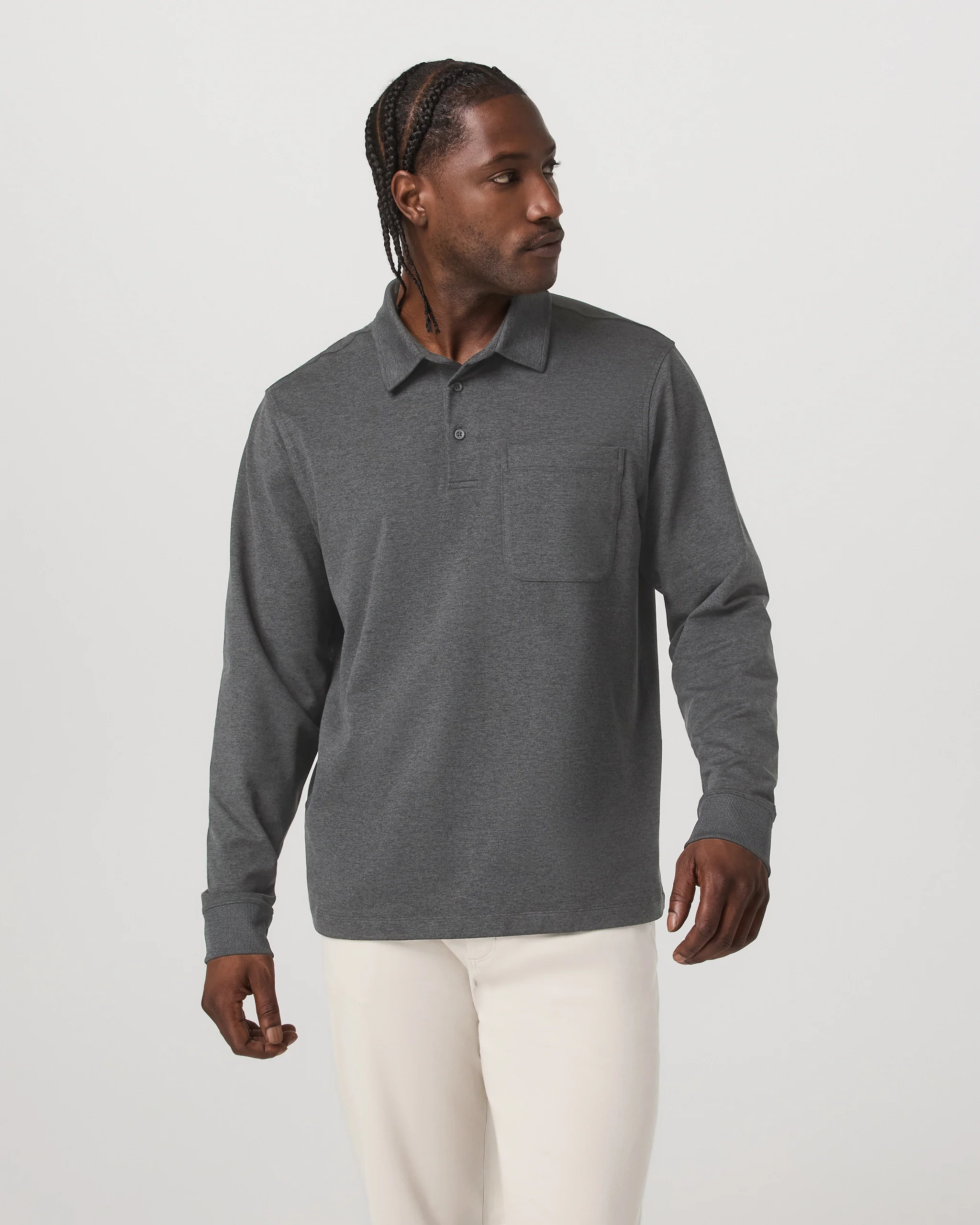 Long Sleeve Coronado Rugby - Vuori Warehouse Sale​