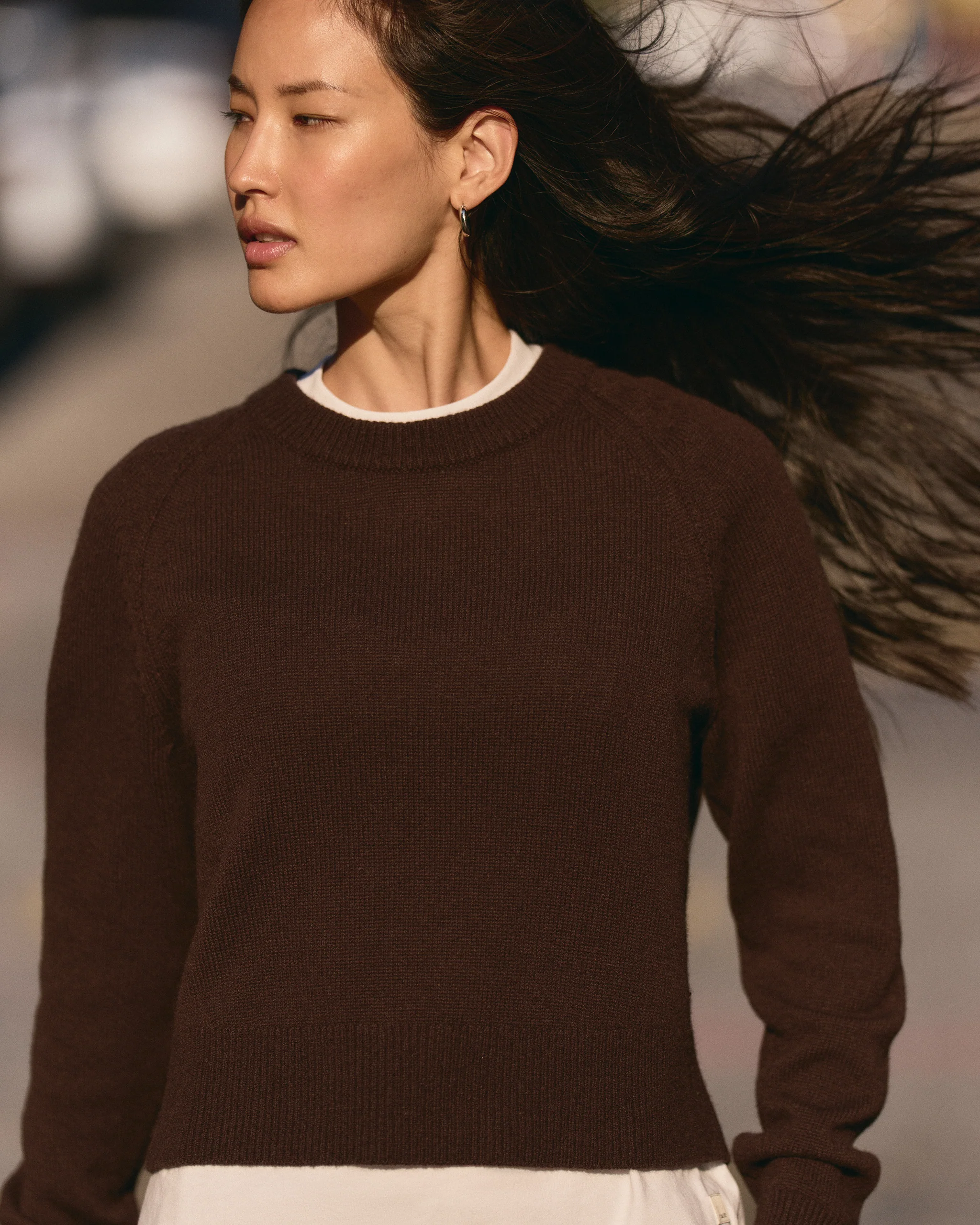 Émilie Cashmere Crew - Vuori Warehouse Sale​