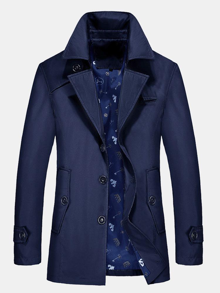 Mid Length Trench Coat