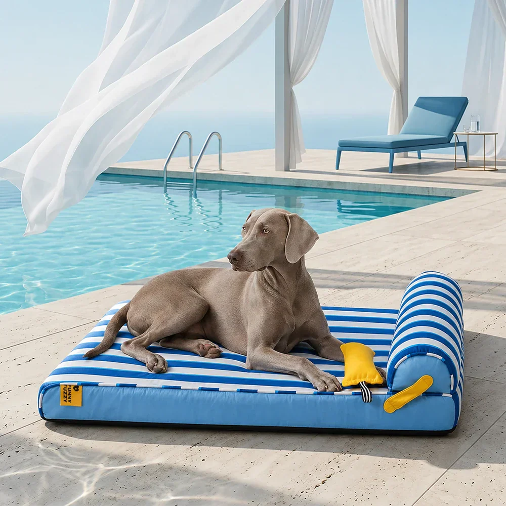 Cooling Orthopedic Dog Bed for Crate